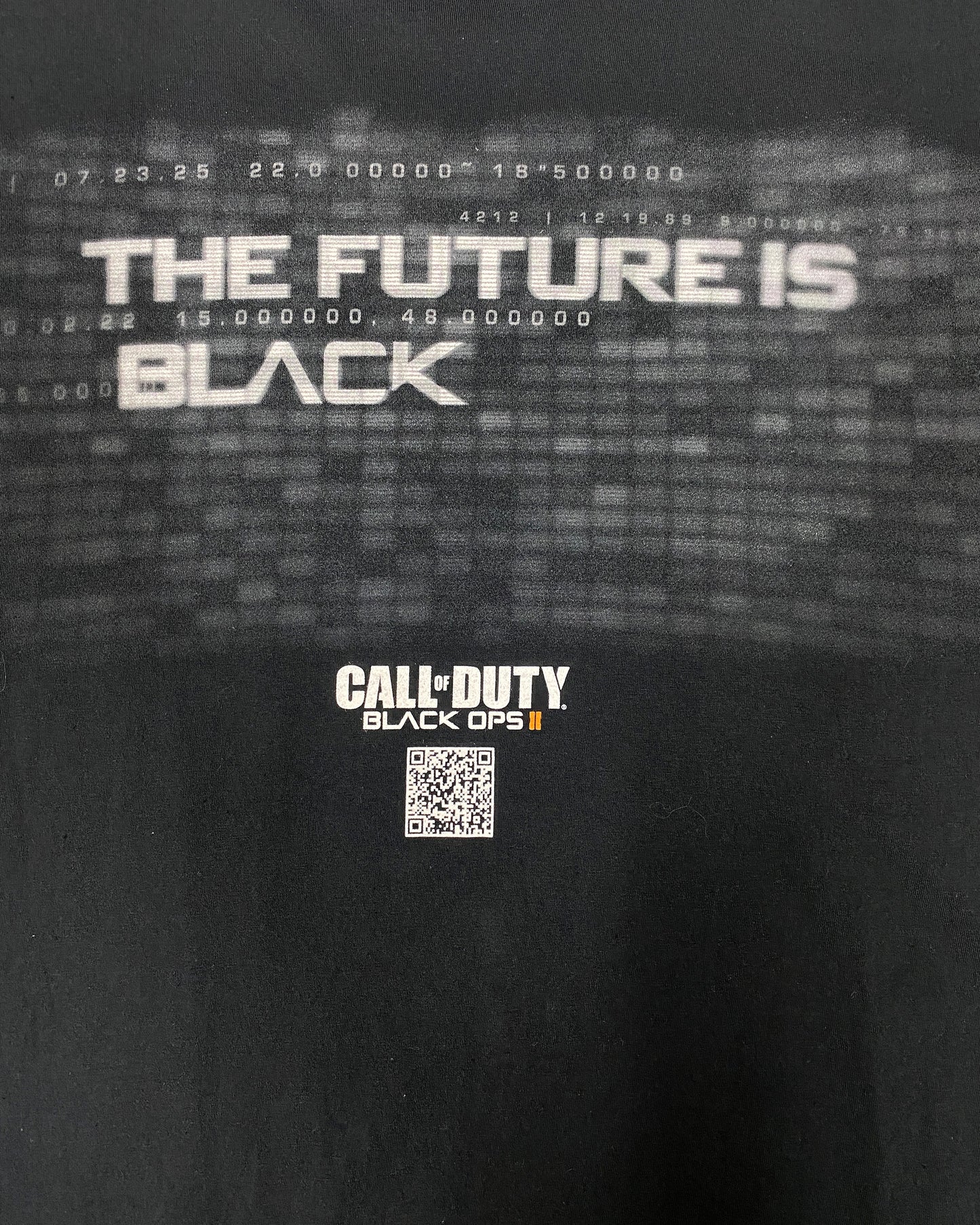 Call of Duty 2012 Black Ops II Promo T-Shirt Black