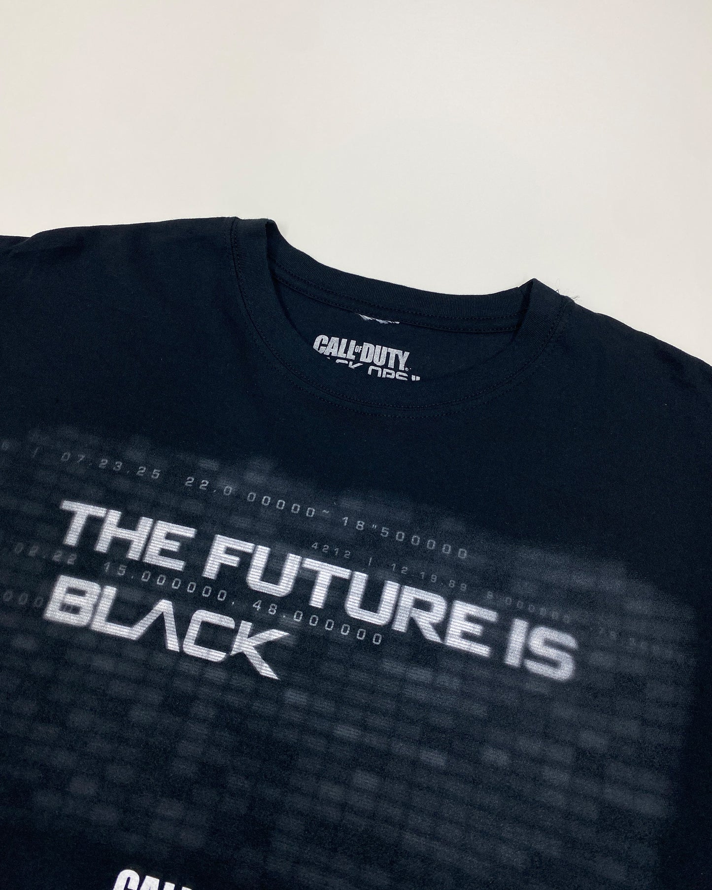 Call of Duty 2012 Black Ops II Promo T-Shirt Black