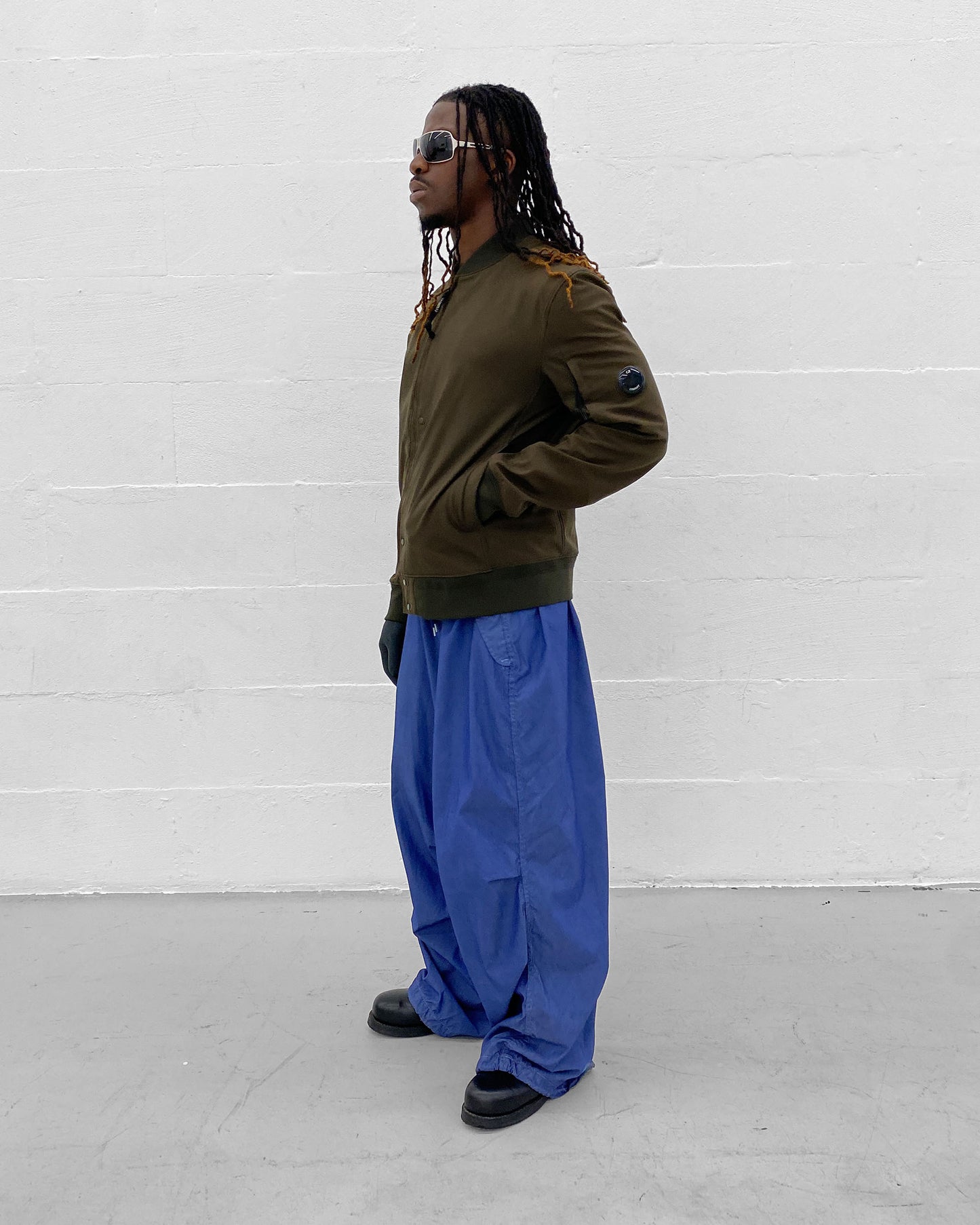 C.P. Company SS2018 Softshell Light Bomber Jacket Khaki Brown