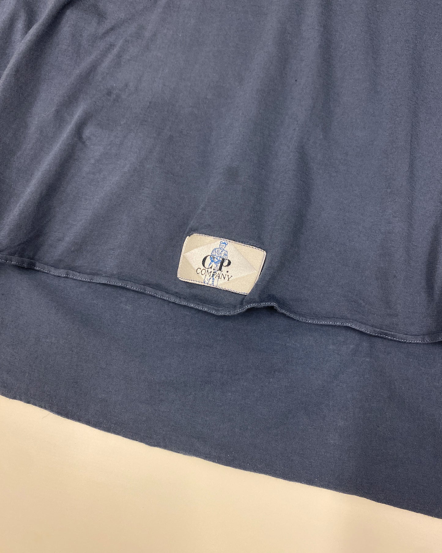C.P. Company by Massimo Osti 1980s Asymmetrical Pocket T-Shirt Blue