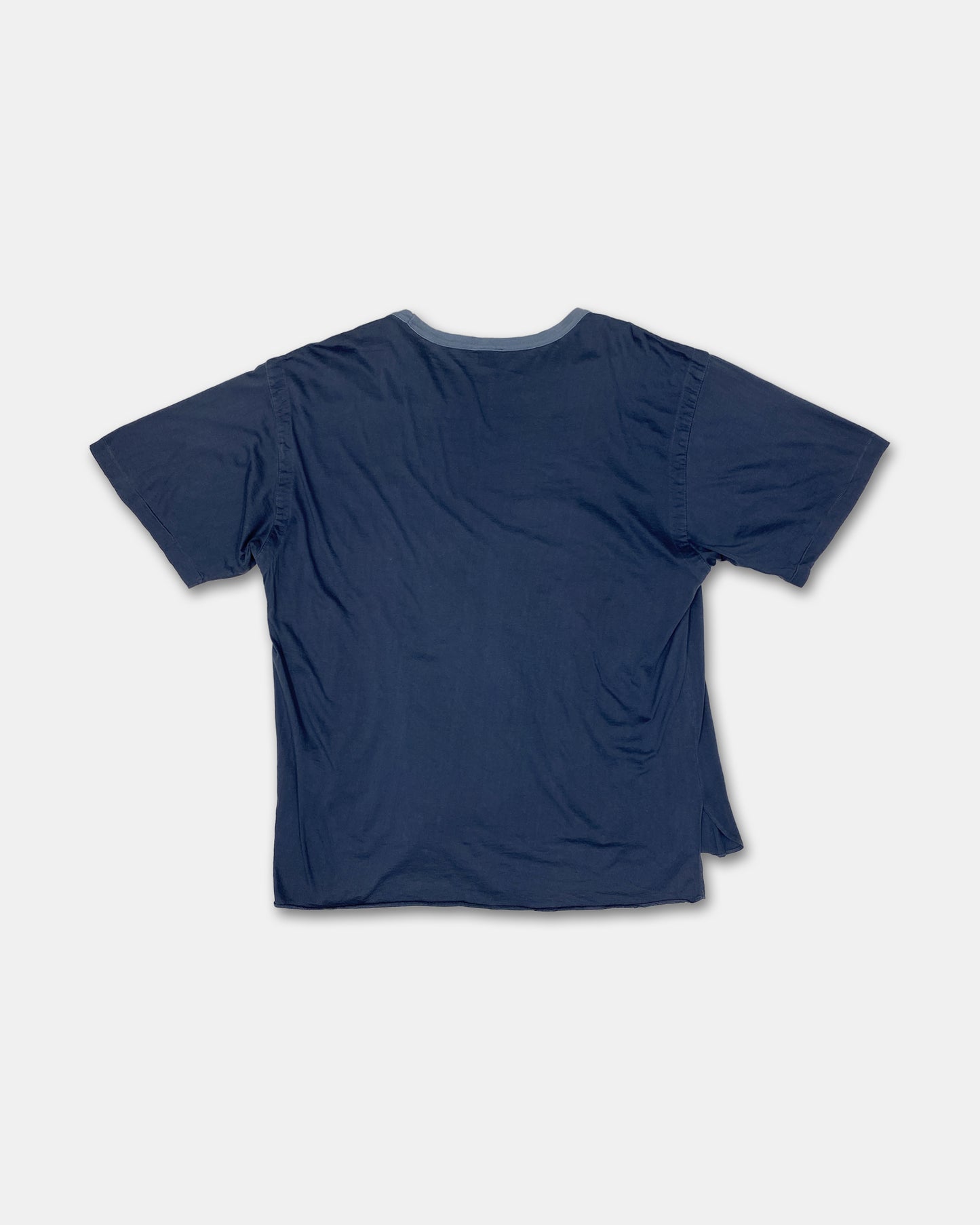 C.P. Company by Massimo Osti 1980s Asymmetrical Pocket T-Shirt Blue