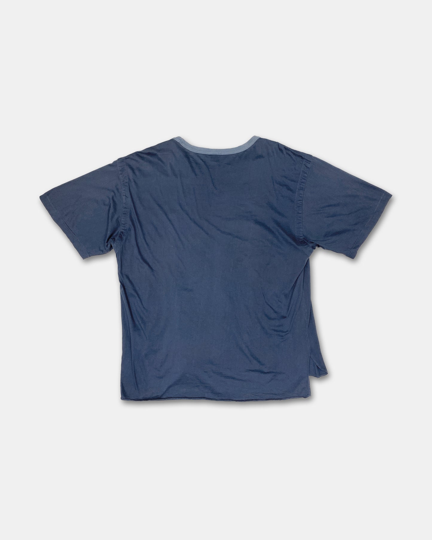C.P. Company by Massimo Osti 1980s Asymmetrical Pocket T-Shirt Blue