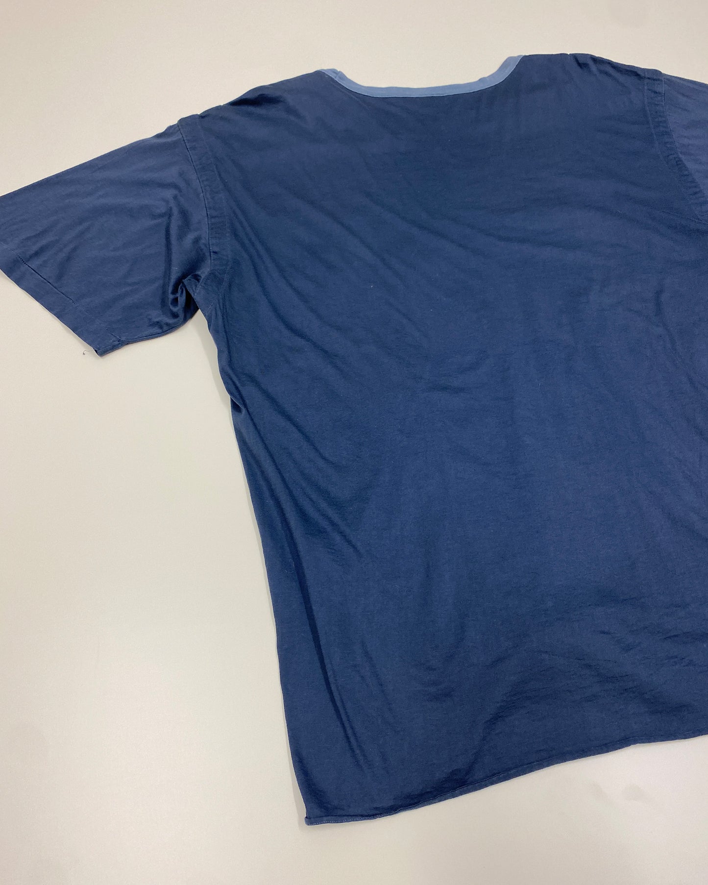 C.P. Company by Massimo Osti 1980s Asymmetrical Pocket T-Shirt Blue
