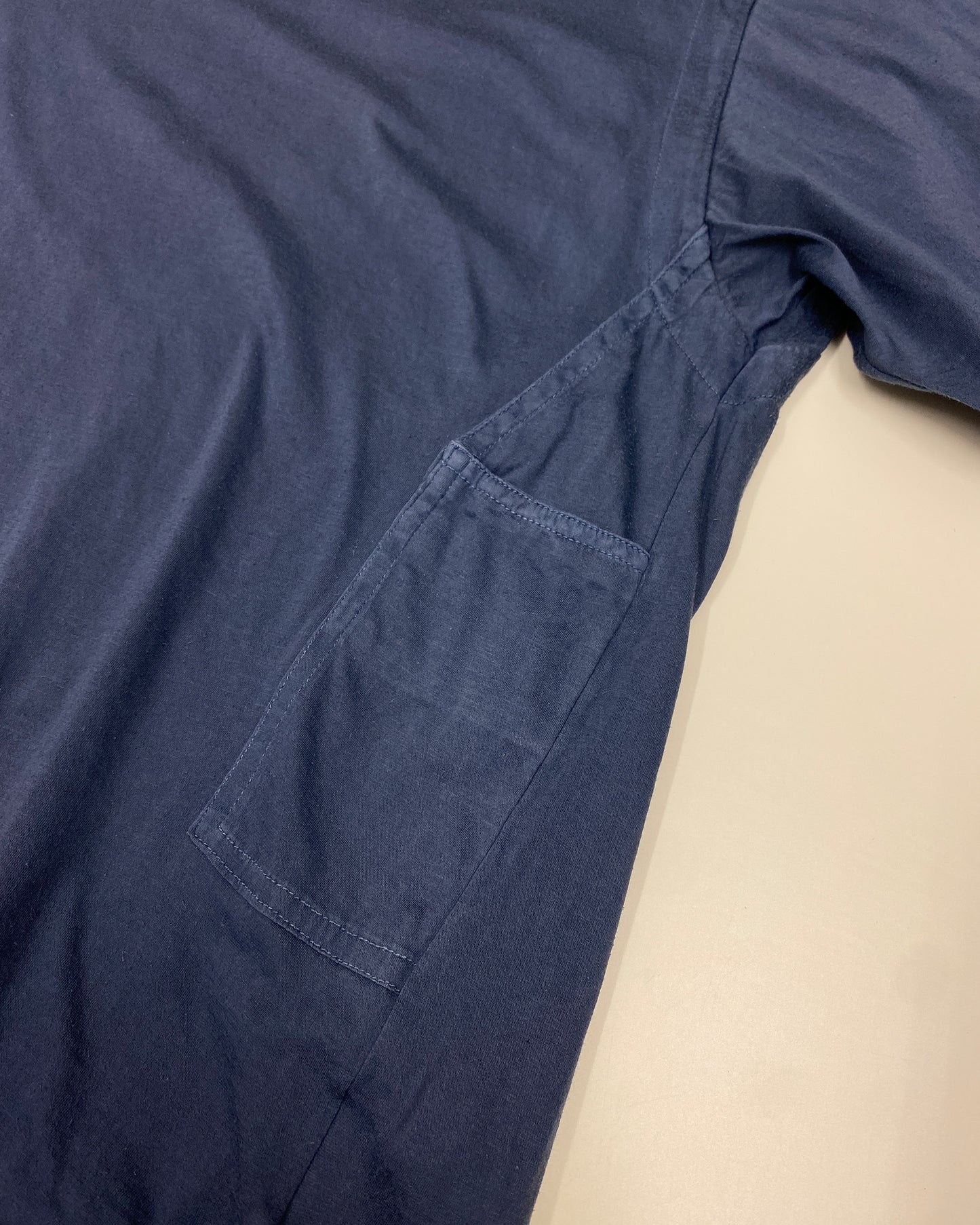 C.P. Company by Massimo Osti 1980s Asymmetrical Pocket T-Shirt Blue