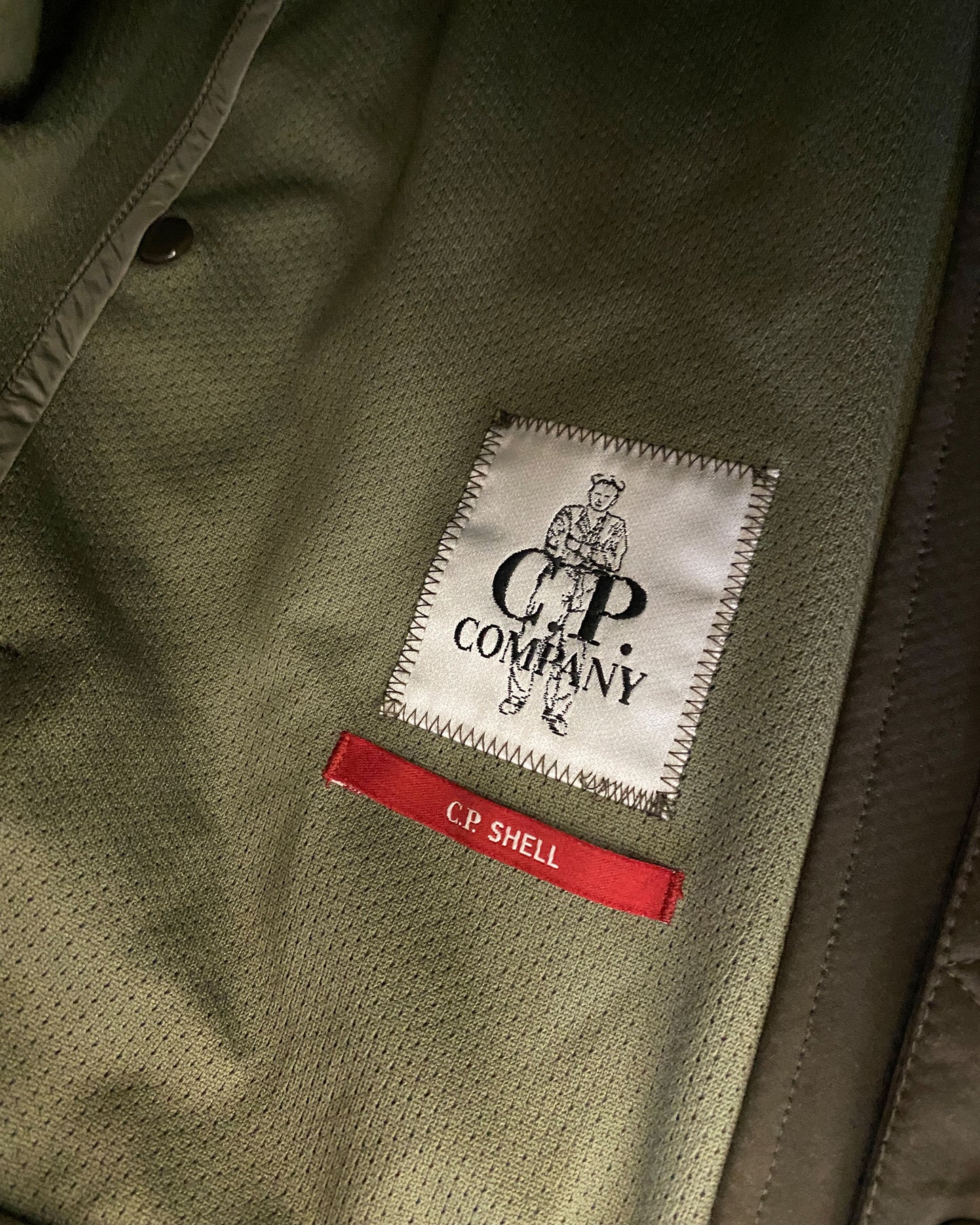 C.P. Company SS2018 Softshell Light Bomber Jacket Khaki Brown