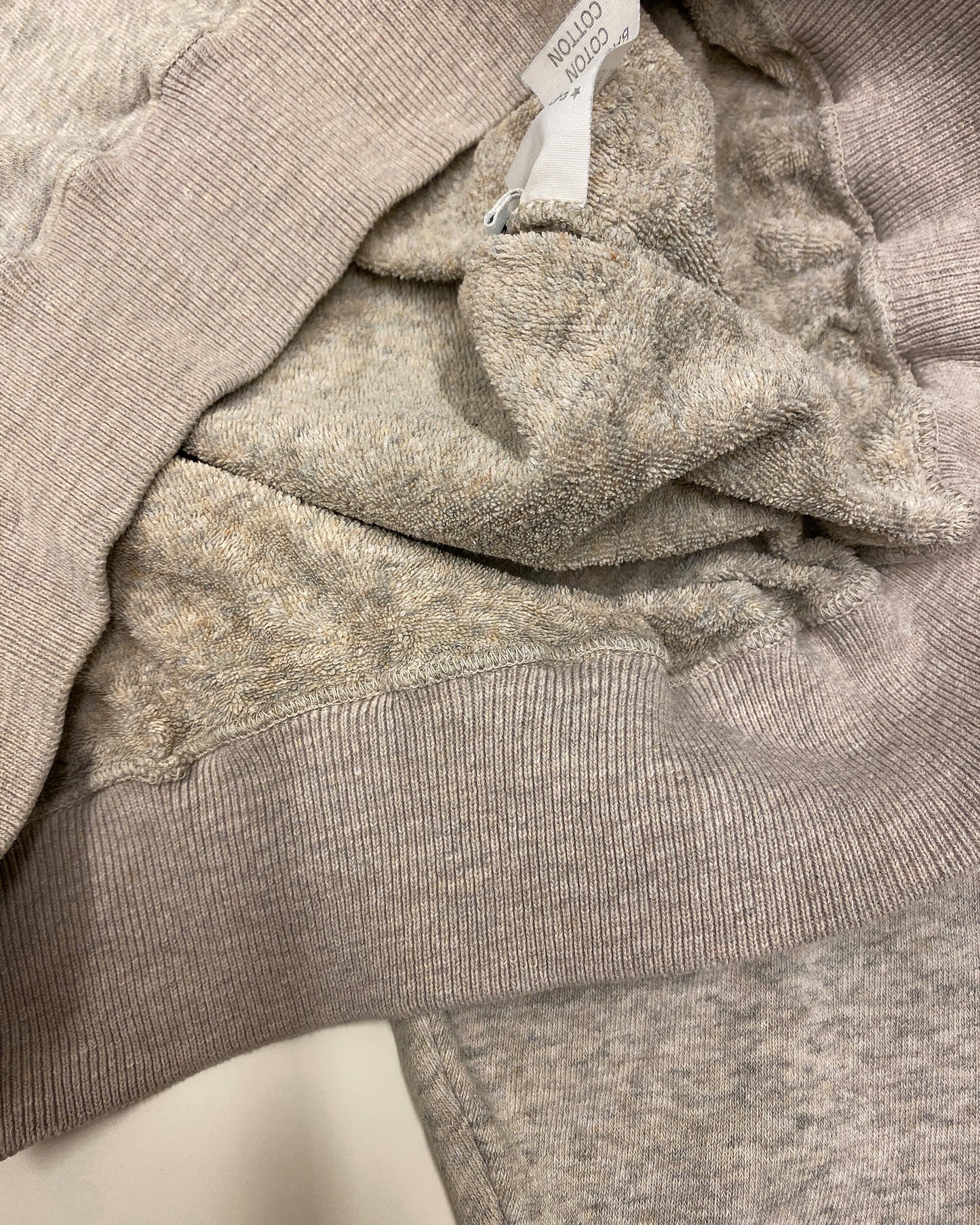 C.P. Company by Massimo Osti SS1989 Boxy Crewneck Mottled Light Grey