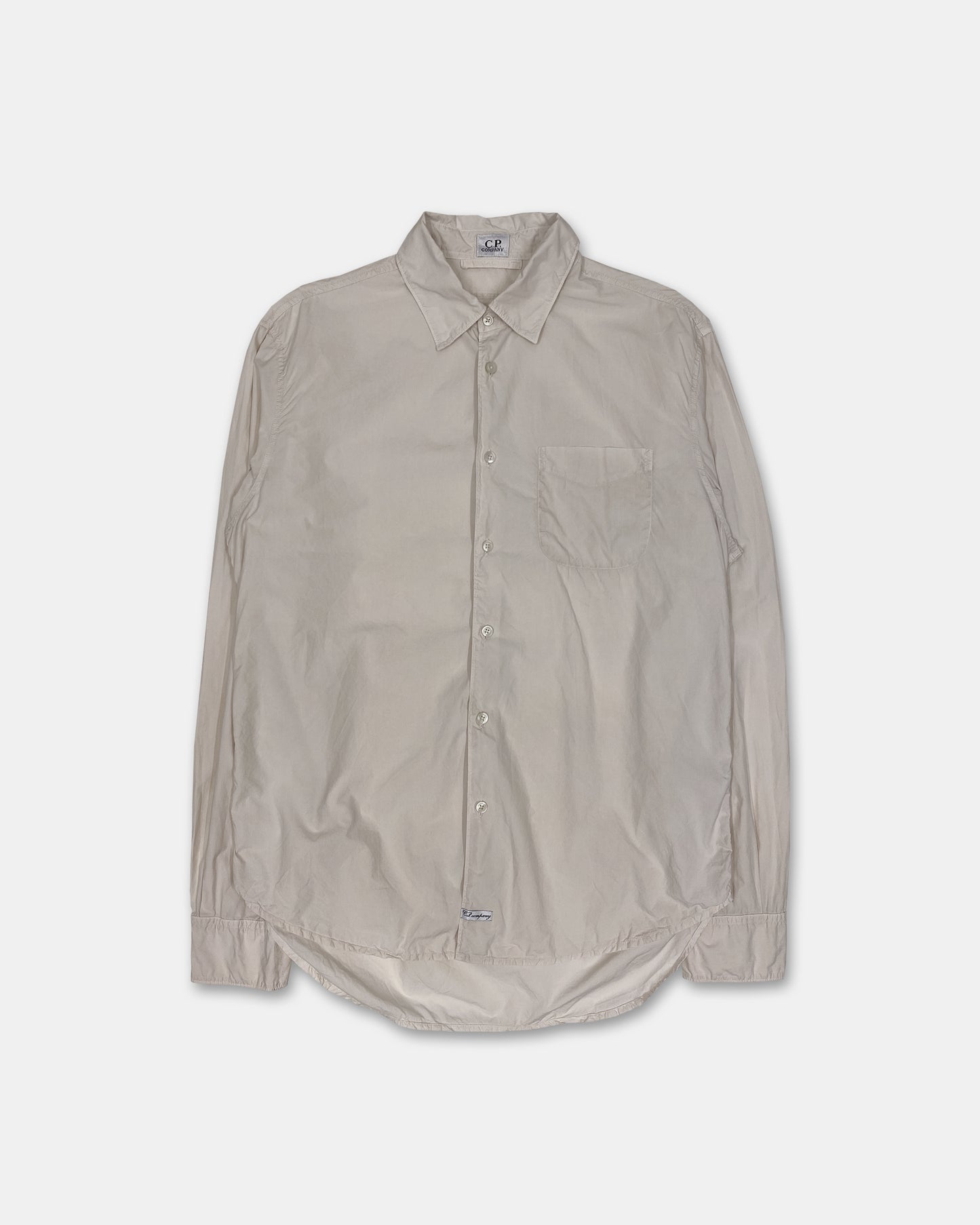 C.P. Company AW2006 Classic Shirt Creme White
