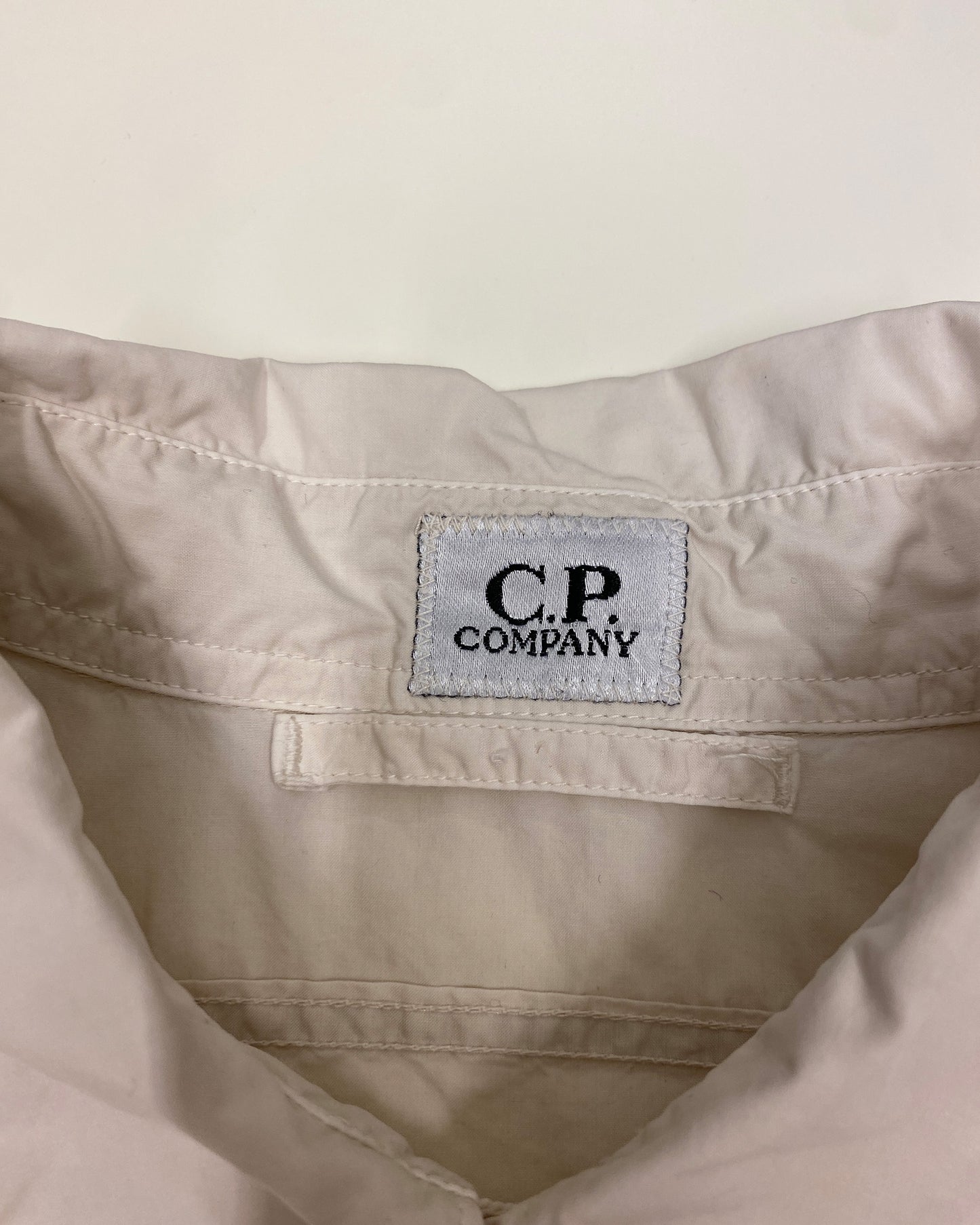 C.P. Company AW2006 Classic Shirt Creme White
