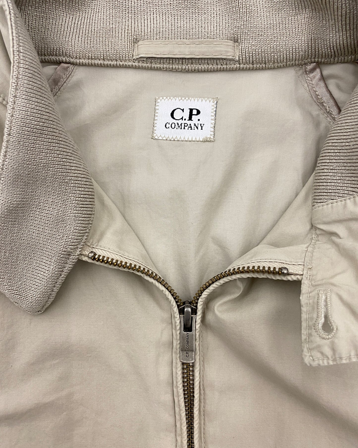 C.P. Company 2010s Light Harrington Jacket Beige