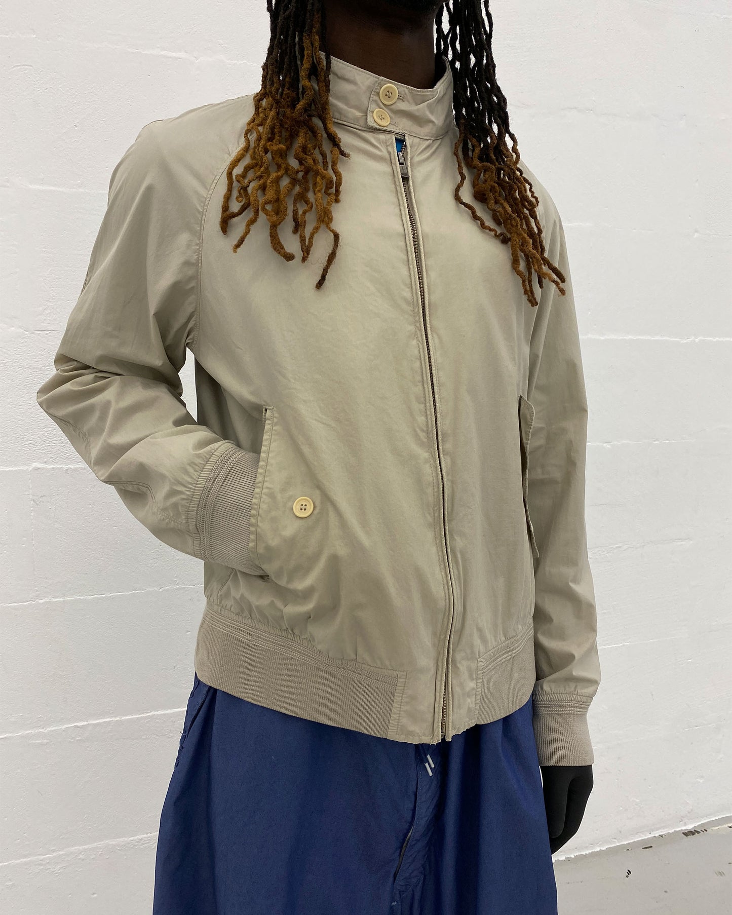 C.P. Company 2010s Light Harrington Jacket Beige