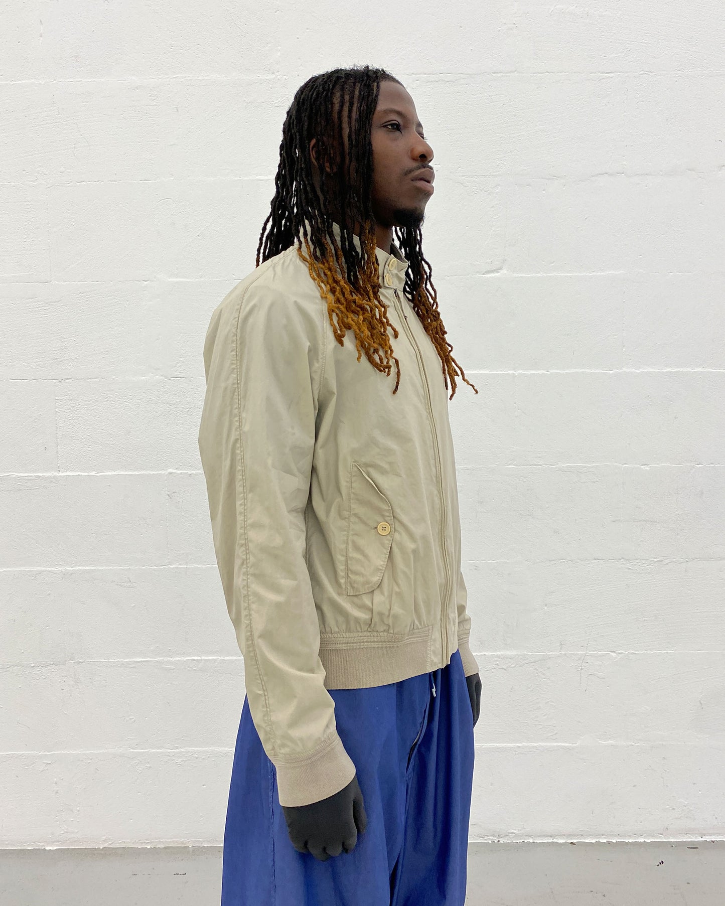 C.P. Company 2010s Light Harrington Jacket Beige