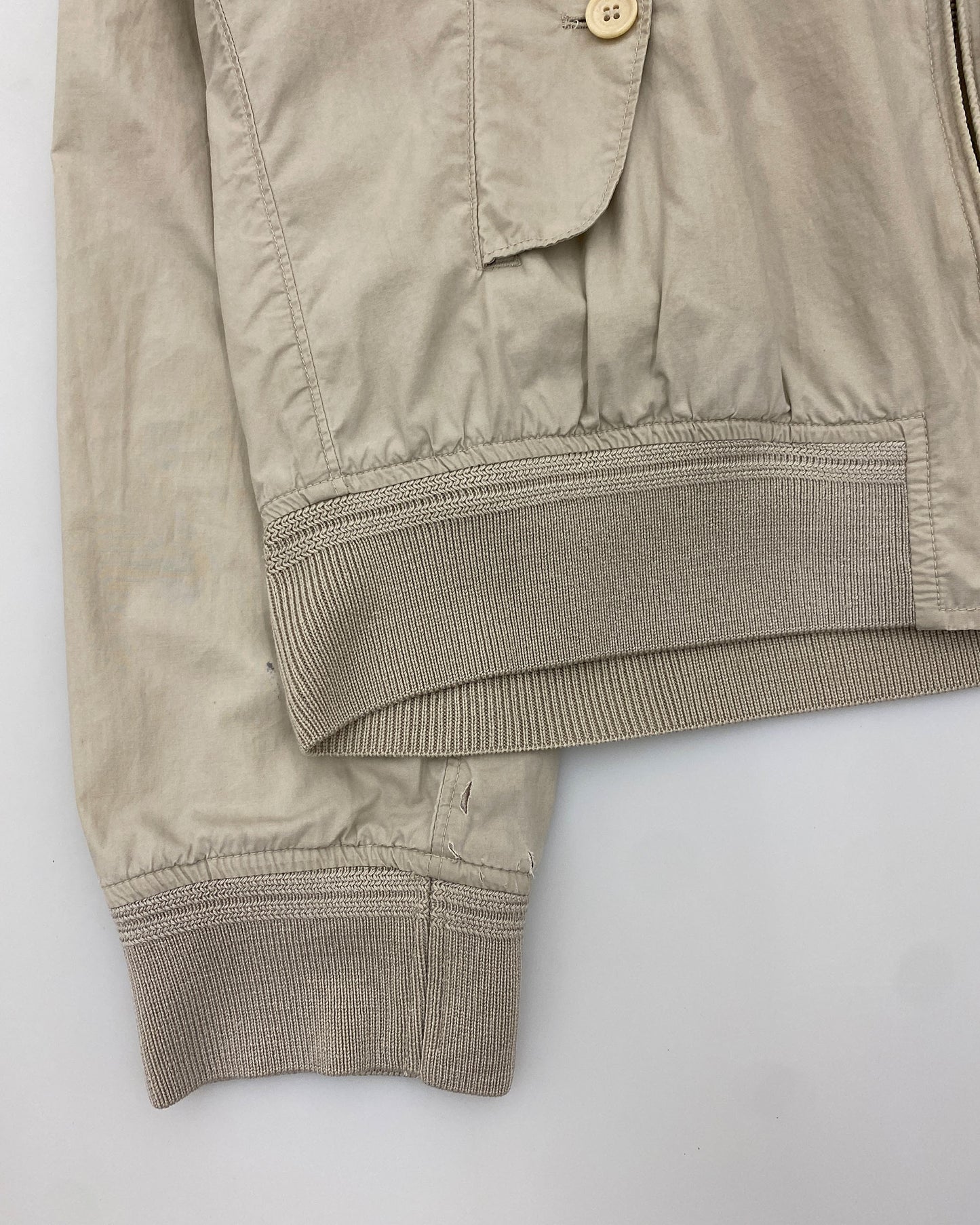 C.P. Company 2010s Light Harrington Jacket Beige