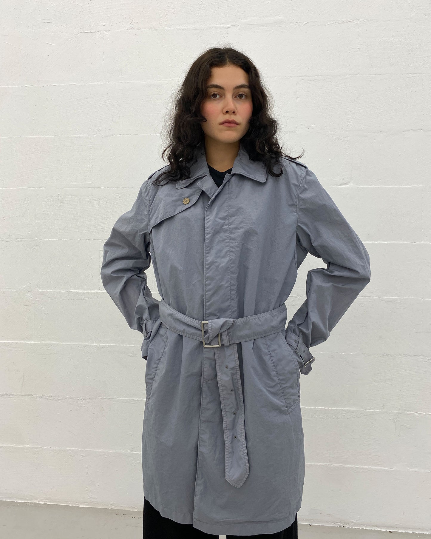C.P. Company SS2008 Short Trench Coat Jacket Grey
