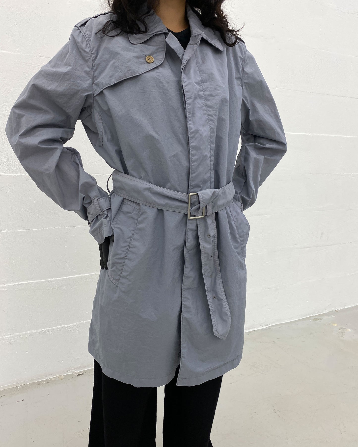 C.P. Company SS2008 Short Trench Coat Jacket Grey