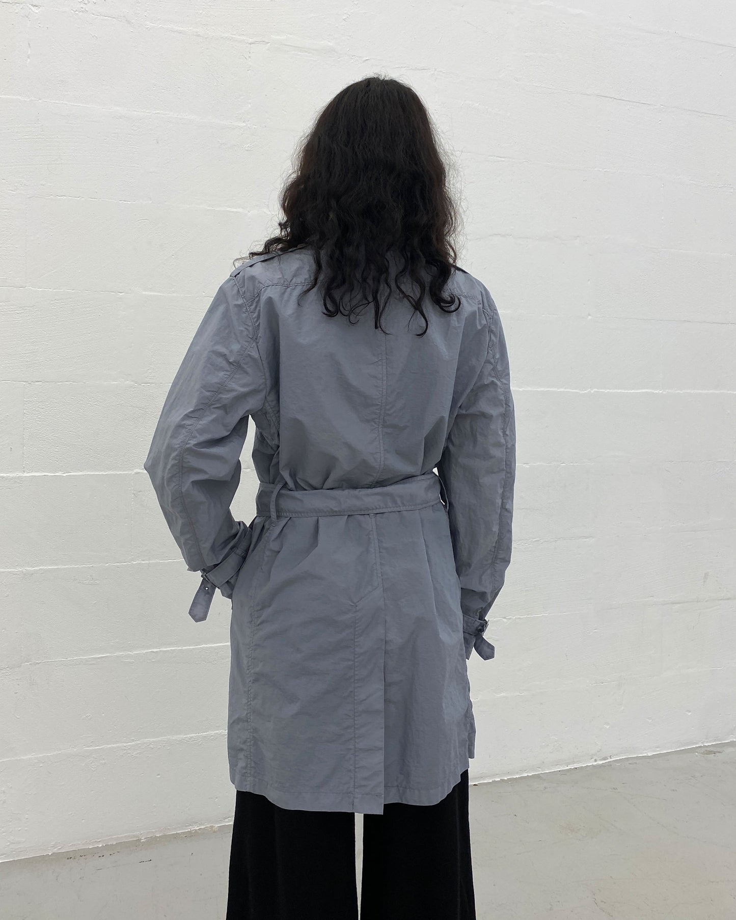 C.P. Company SS2008 Short Trench Coat Jacket Grey