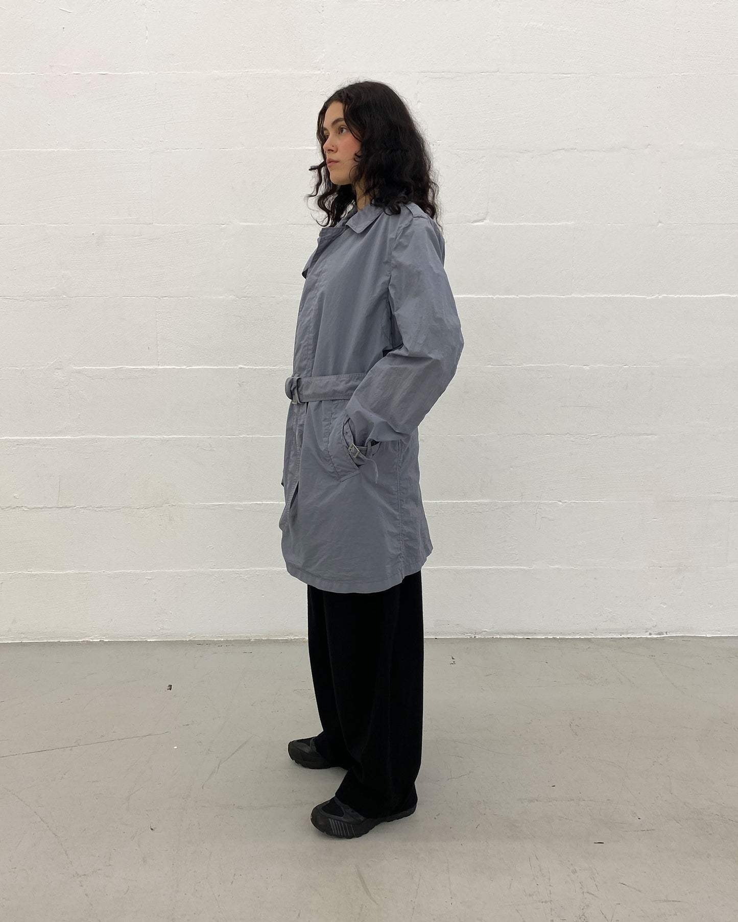 C.P. Company SS2008 Short Trench Coat Jacket Grey