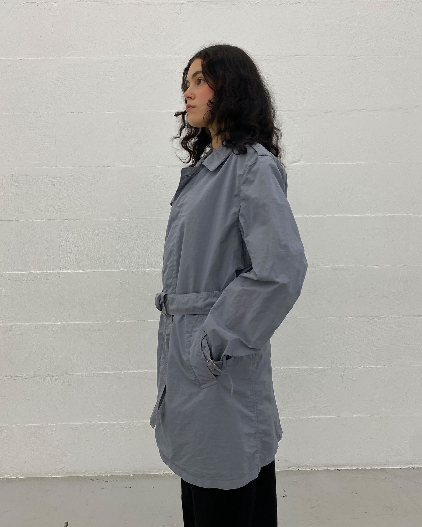 C.P. Company SS2008 Short Trench Coat Jacket Grey