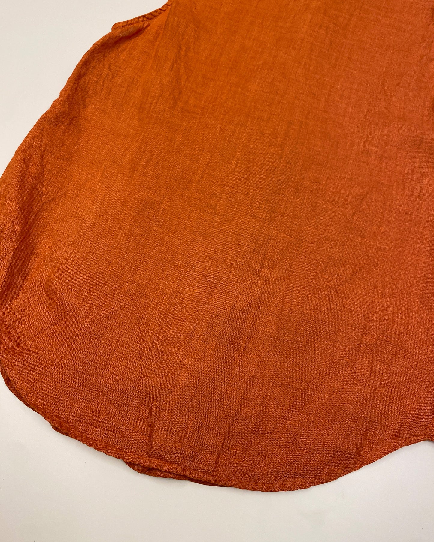 C.P. Company Donna SS2000 Linen Vest Top Orange