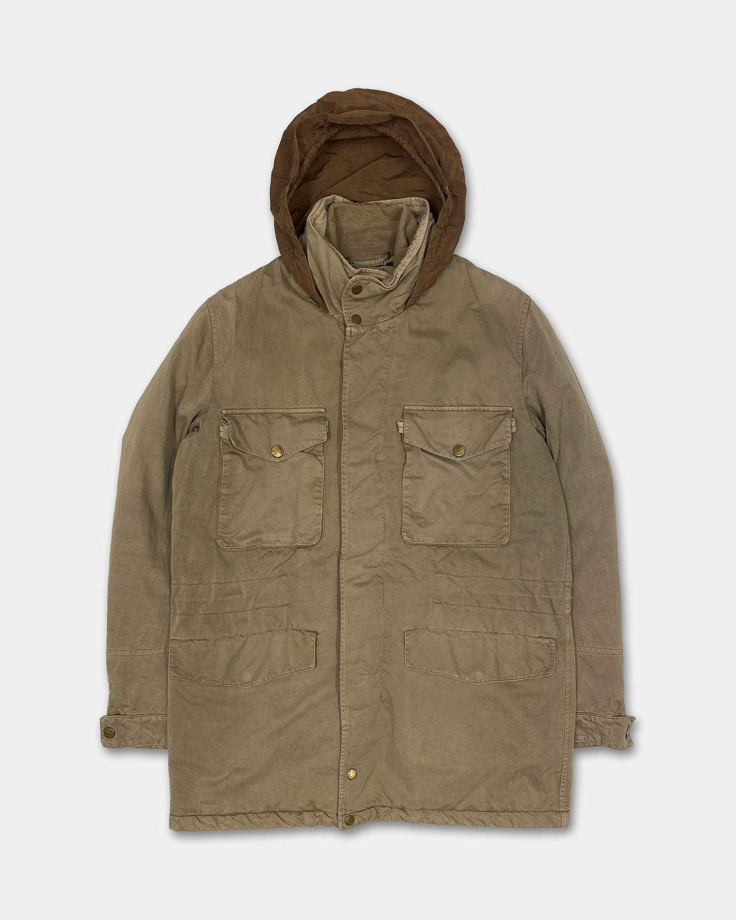 C.P. Company AW2010 Padded Parka Jacket Beige