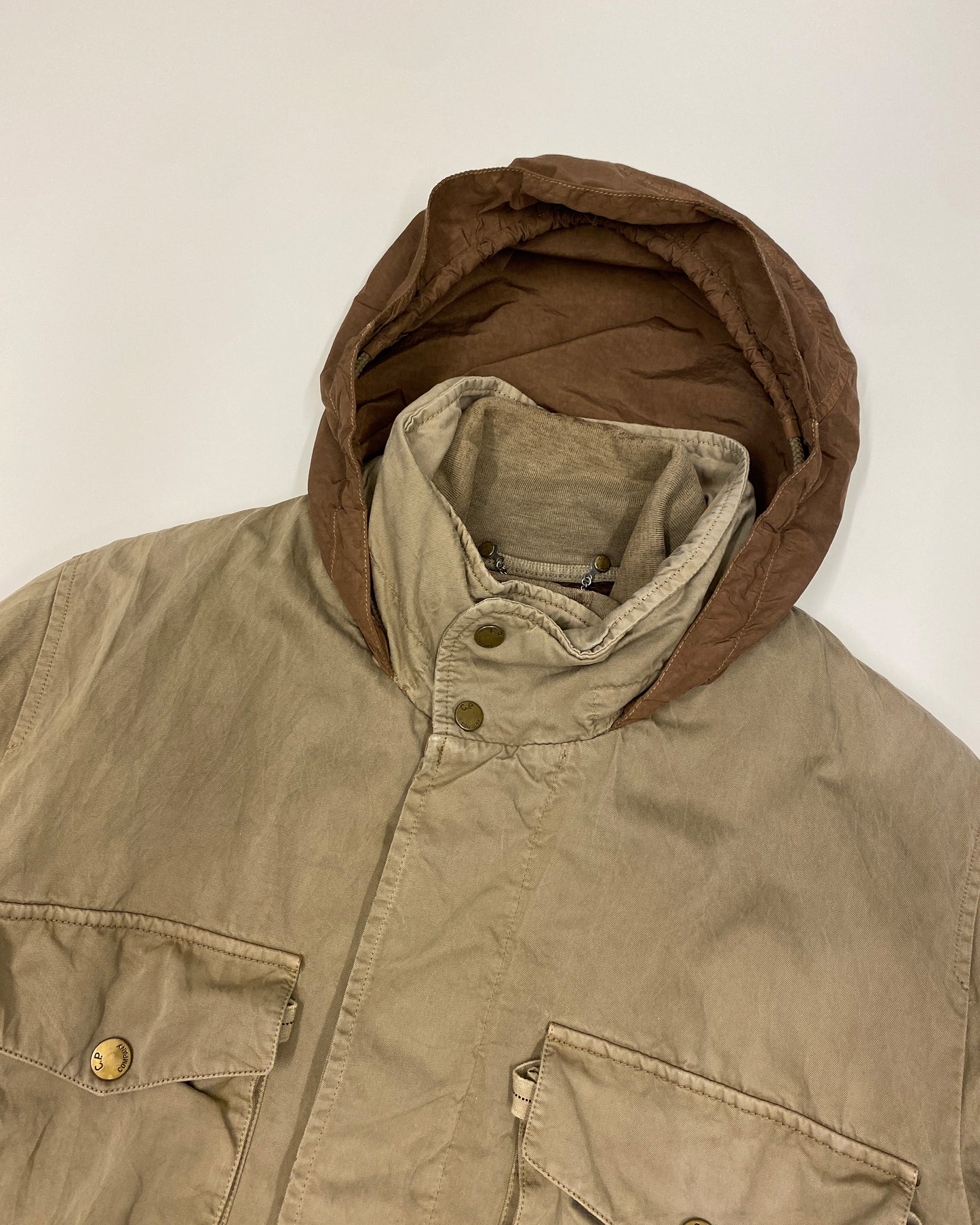 C.P. Company AW2010 Padded Parka Jacket Beige