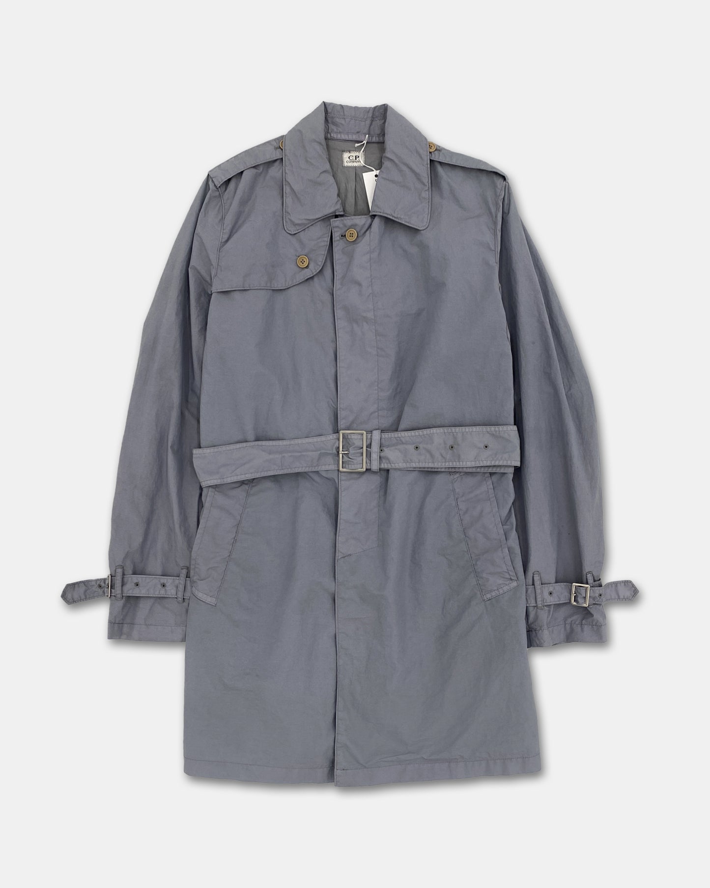 C.P. Company SS2008 Short Trench Coat Jacket Grey