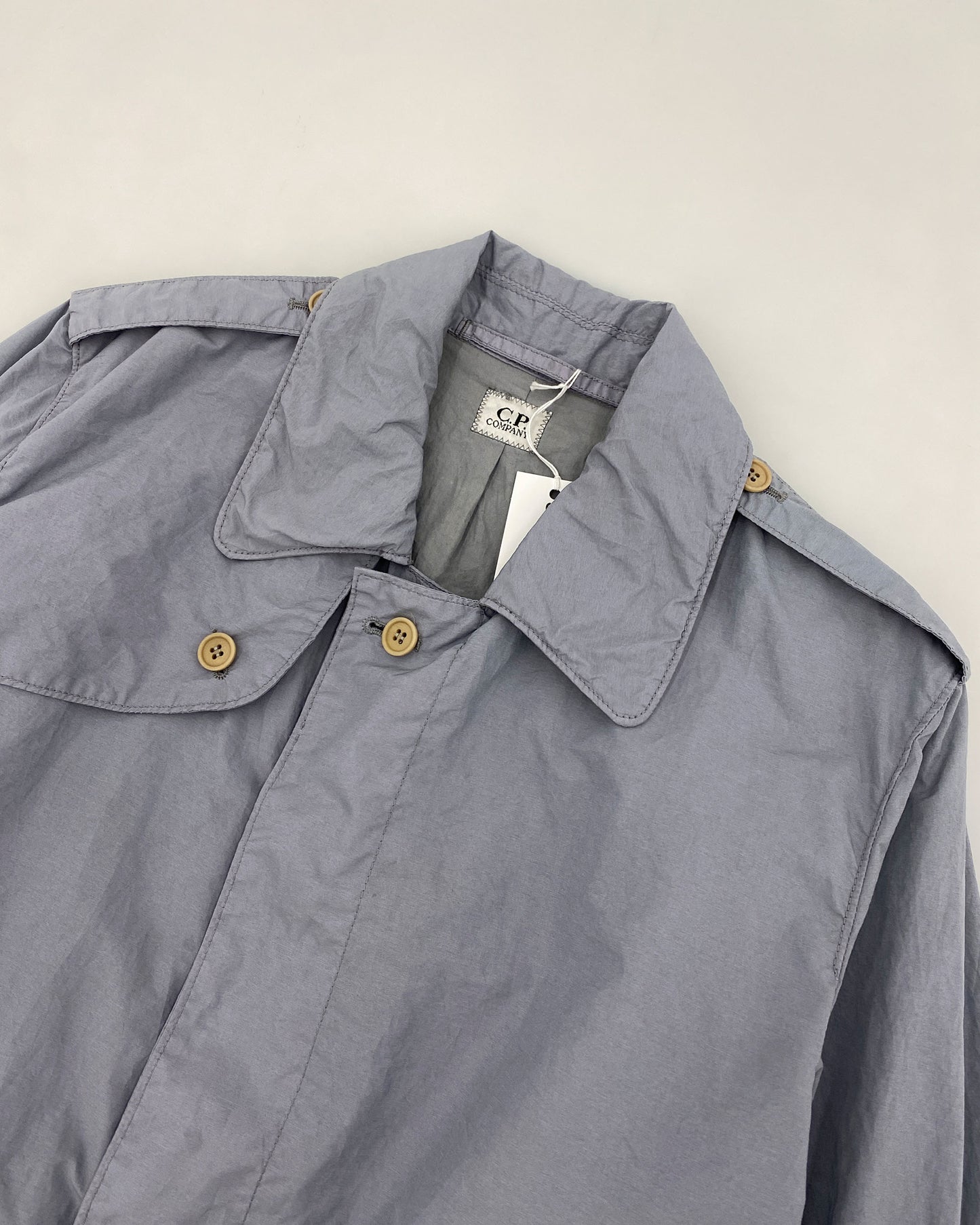 C.P. Company SS2008 Short Trench Coat Jacket Grey