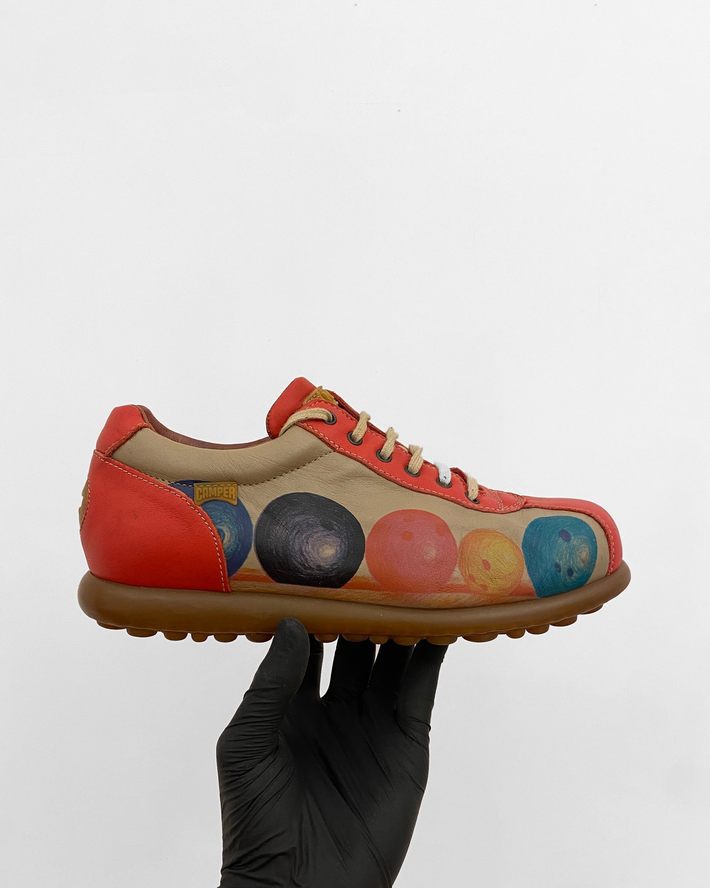 Camper 2000s Bowling Print Pelotas Sneaker Multicolor
