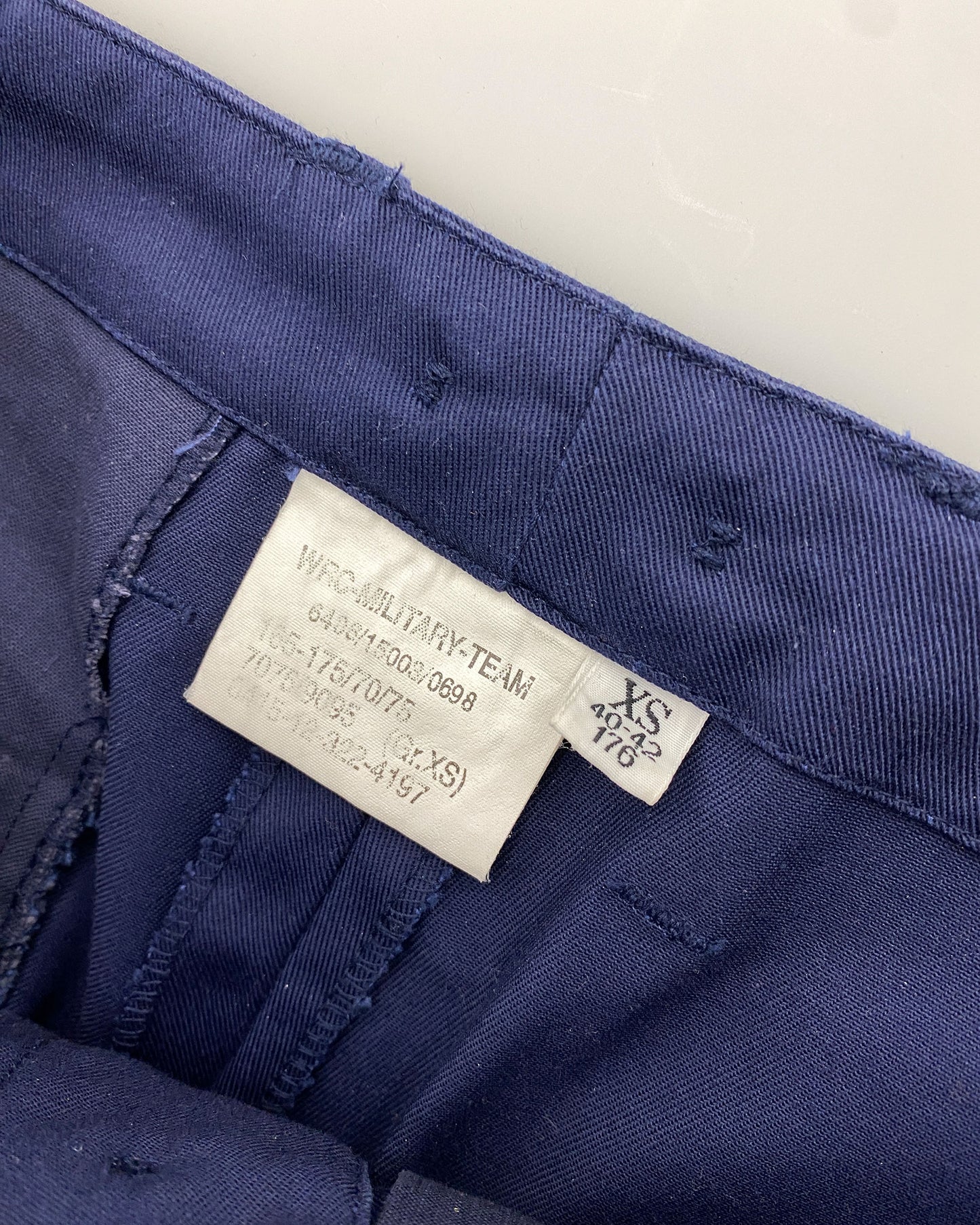 Vintage 1990s Military Cargo Pants Navy