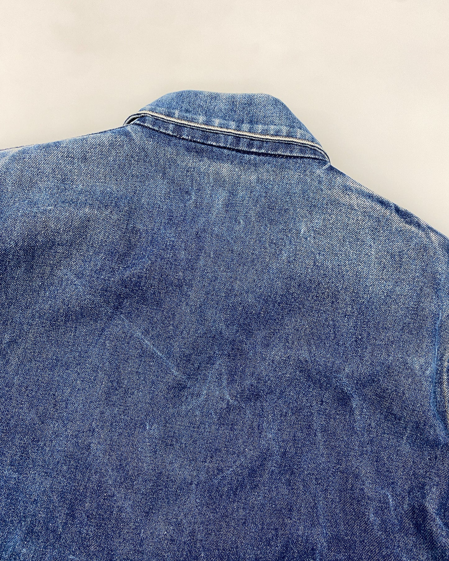 Carhartt 1990s Trashed Detroit Denim Jacket Blue