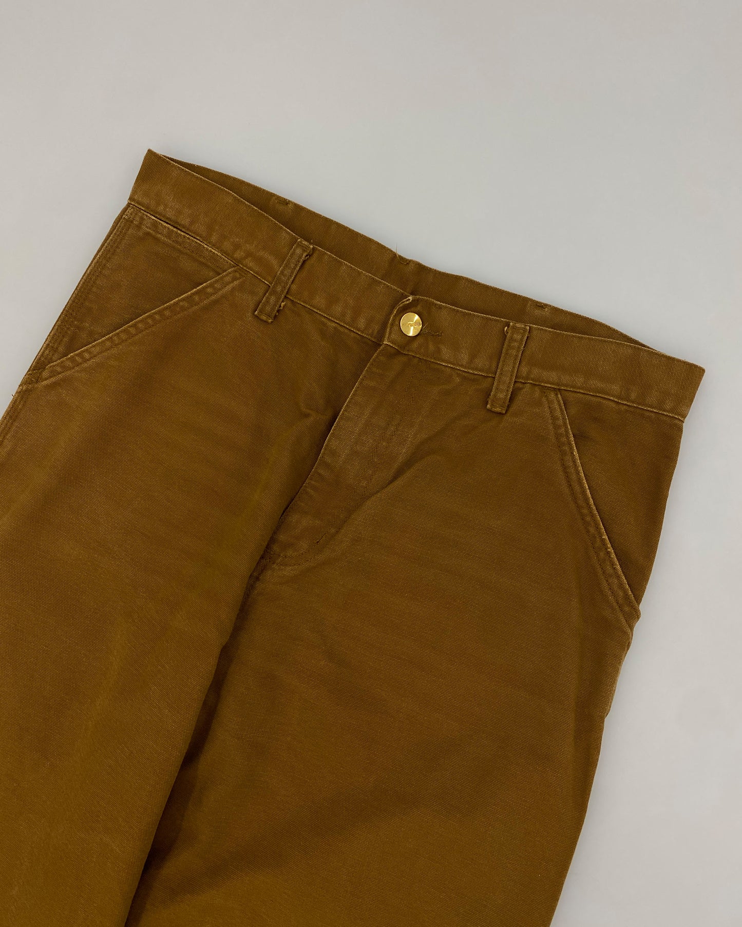Carhartt 2020s Dearborn Canvas Single Knee Pant Deep Hamilton Brown