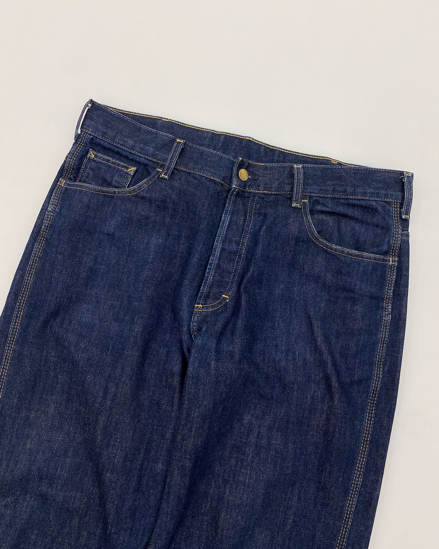Carhartt 2000s Staff Pant Denim Dark Blue