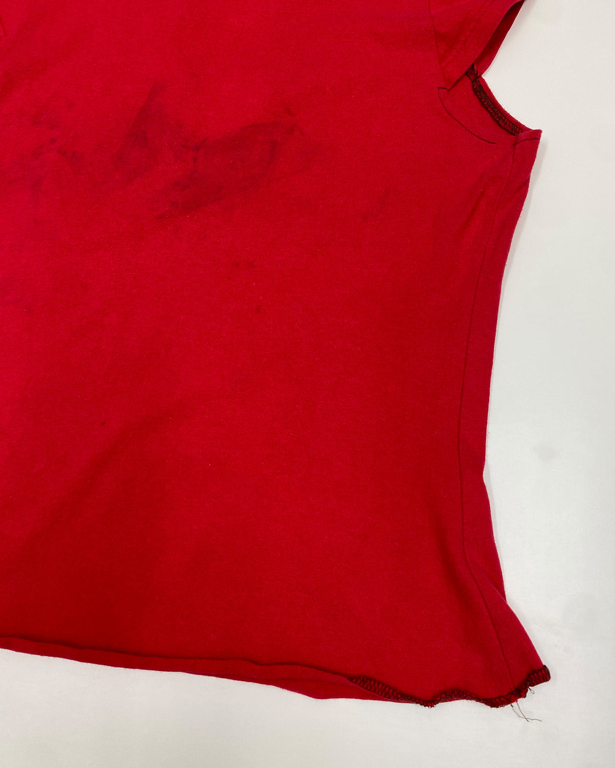 Vintage 1980s Custom Arizona Wildcats Football Tanktop Red