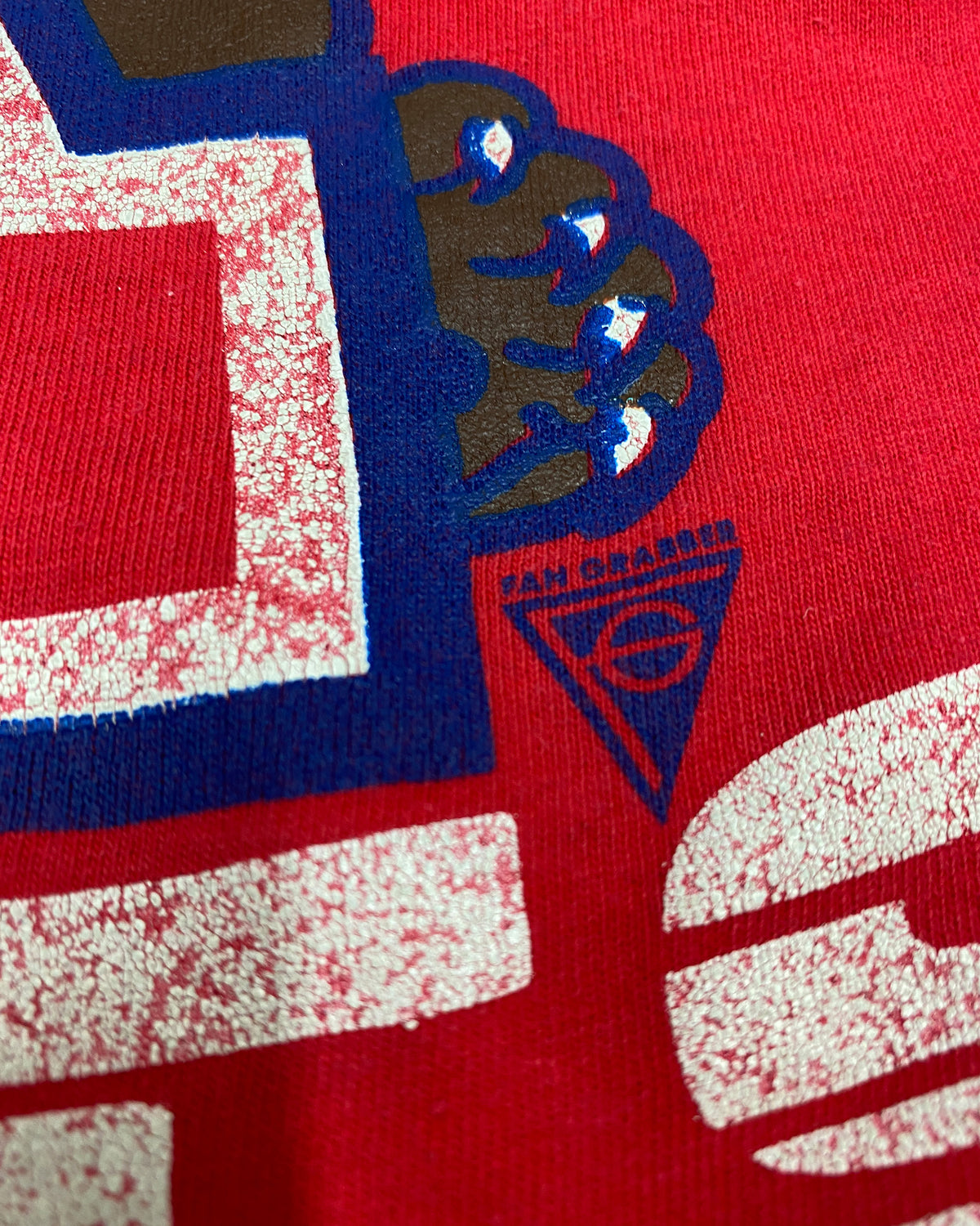 Vintage 1980s Custom Arizona Wildcats Football Tanktop Red