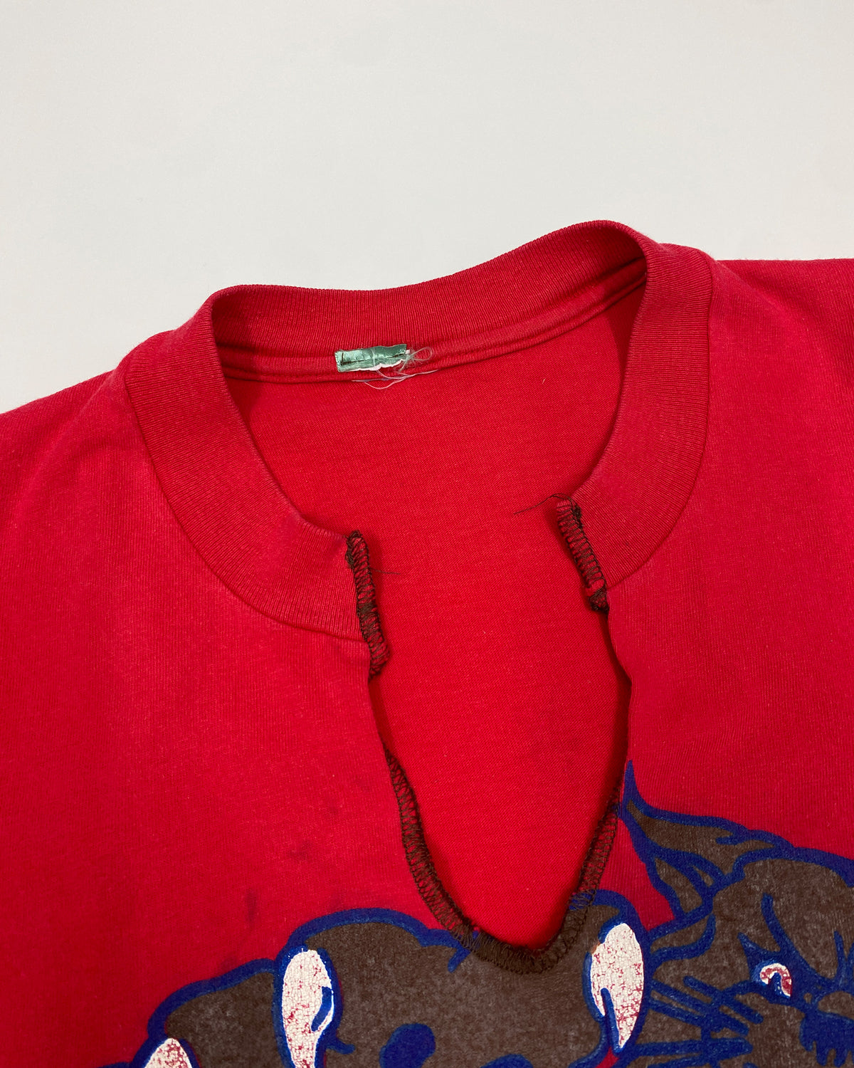 Vintage 1980s Custom Arizona Wildcats Football Tanktop Red