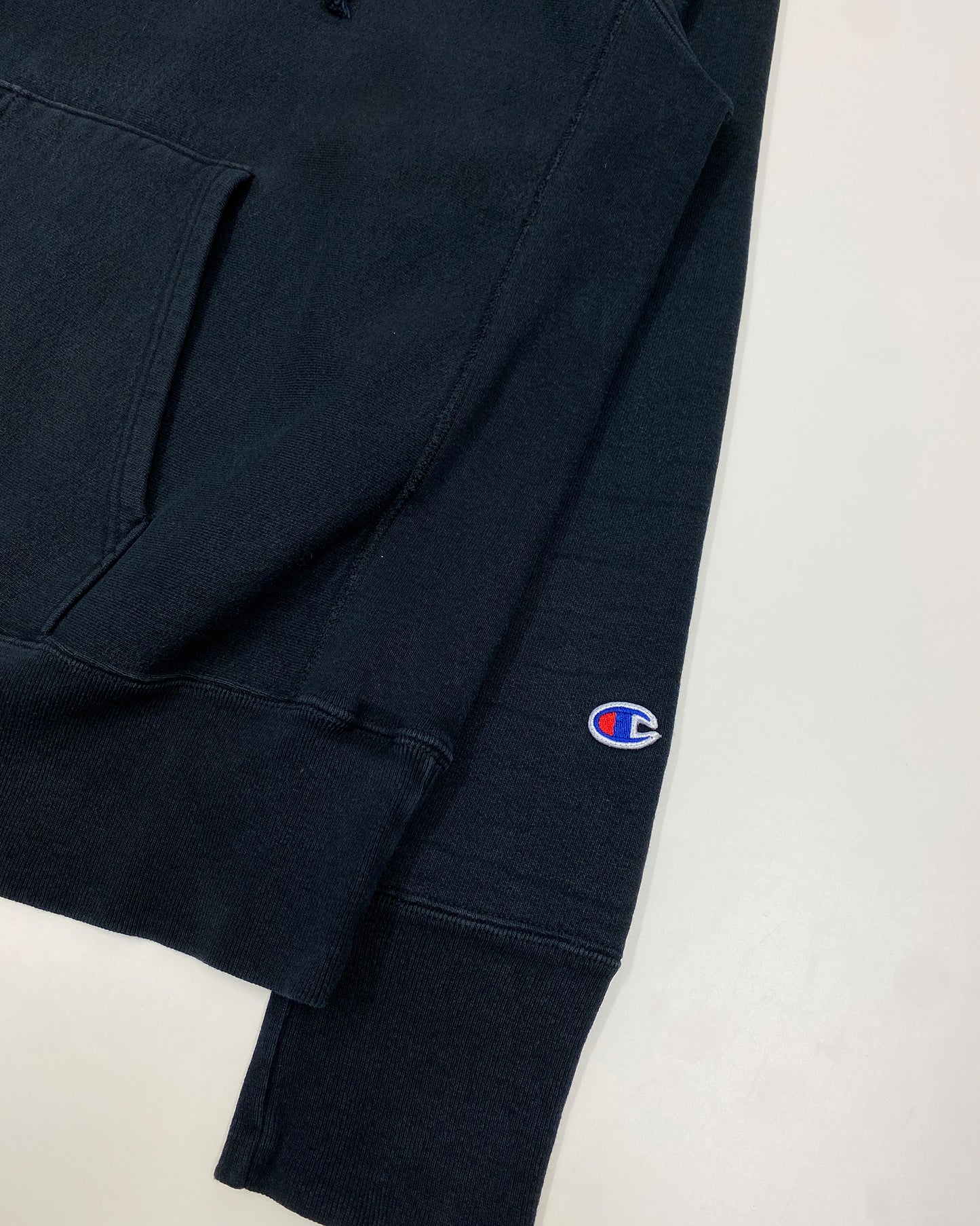 Champion 2020s Made in USA Reverse Weave Hoodie Black