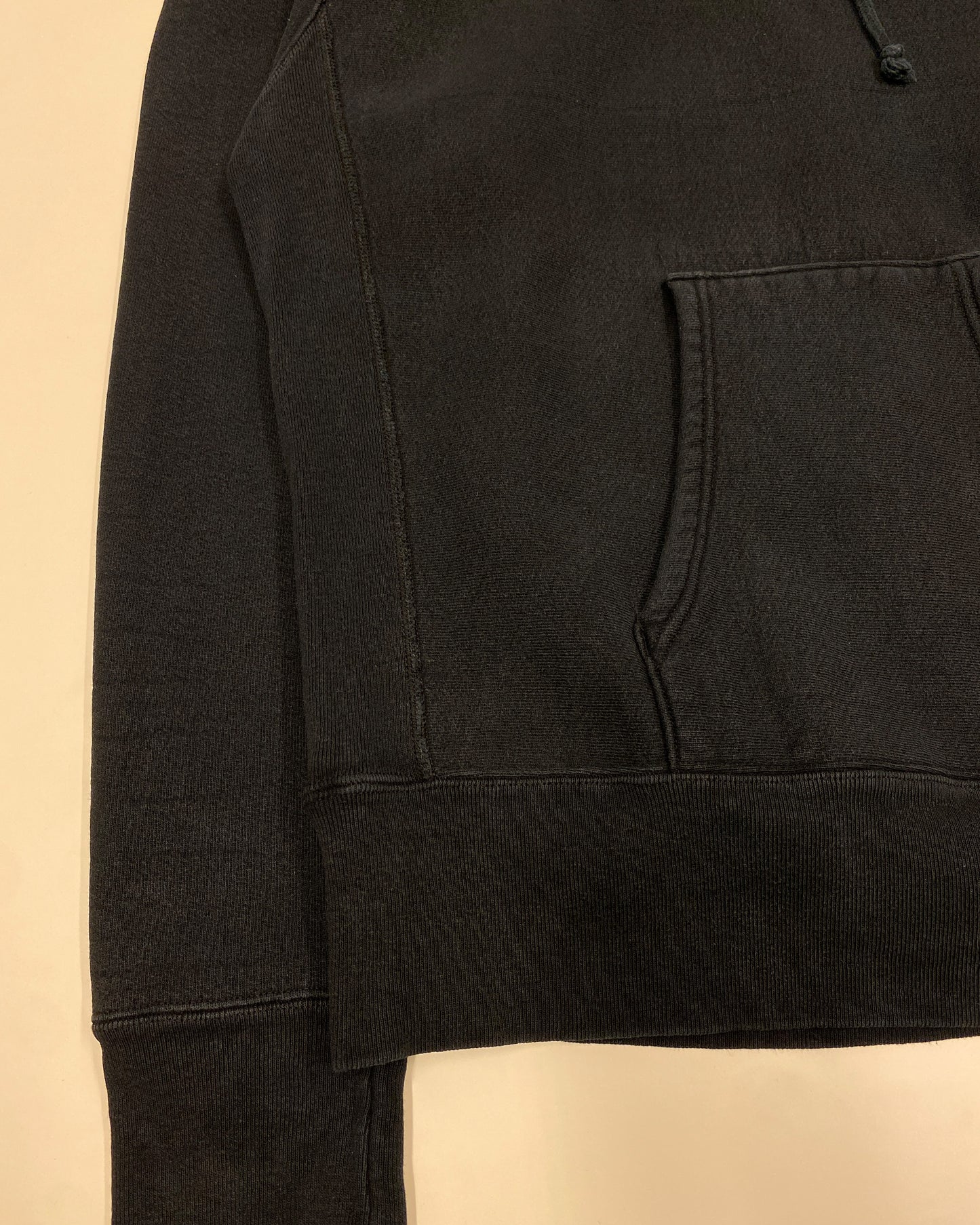 Champion 2020s Made in USA Reverse Weave Hoodie Black