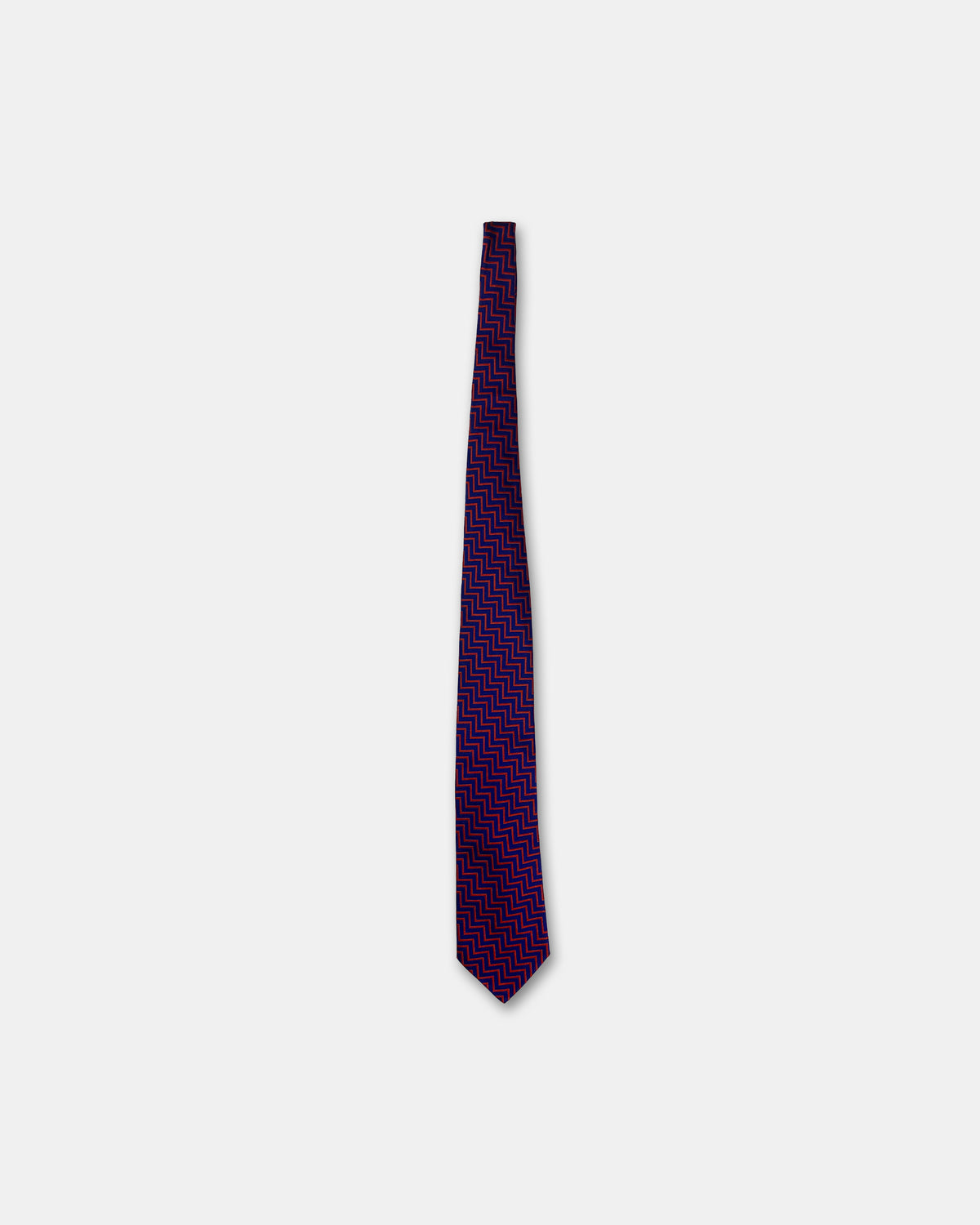 Charles Tyrwhitt 2010s Pattern Tie Red Navy