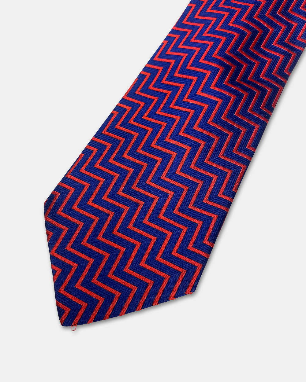 Charles Tyrwhitt 2010s Pattern Tie Red Navy