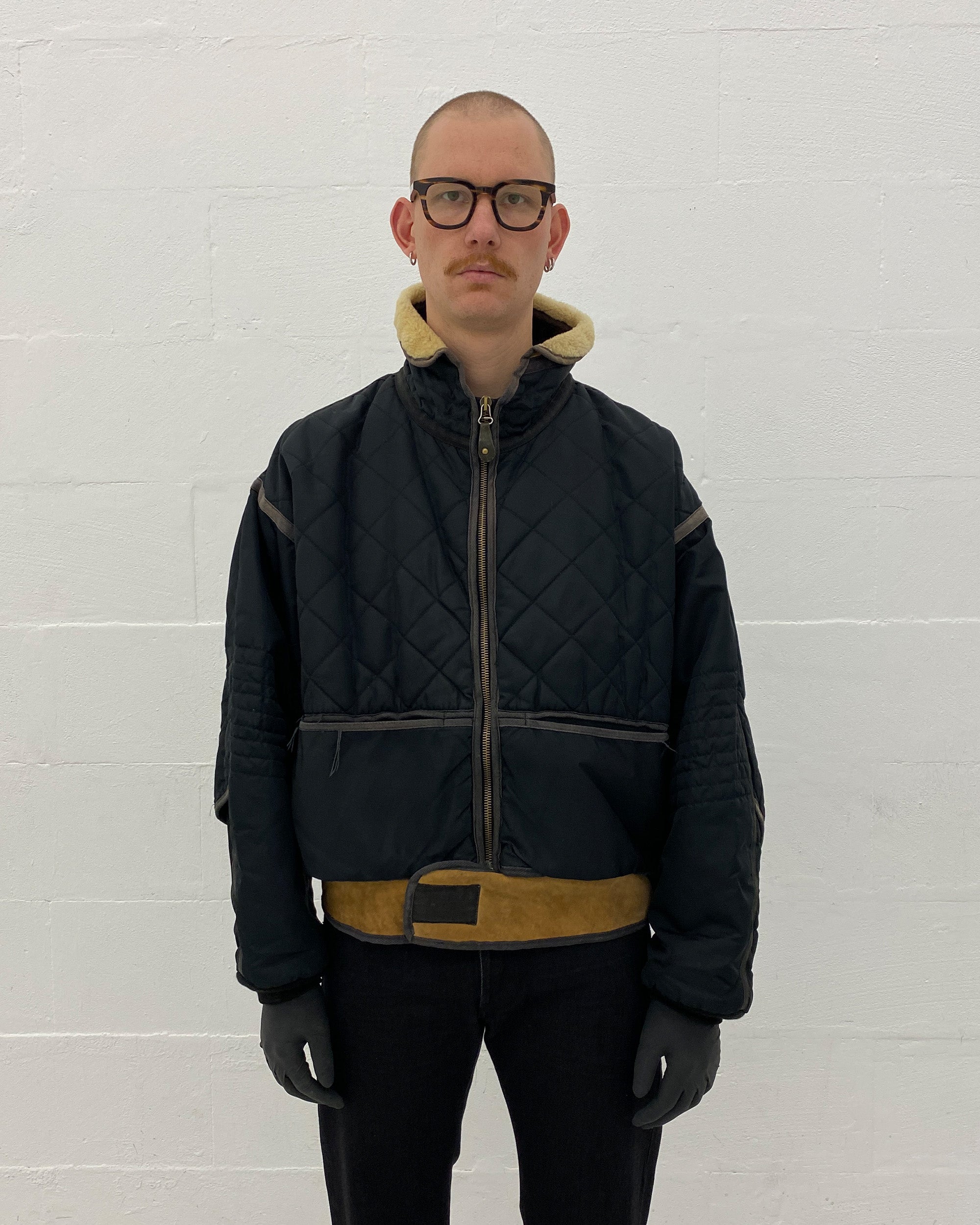 Chevignon 1980s Cosmos Jacket Black – knudpeters