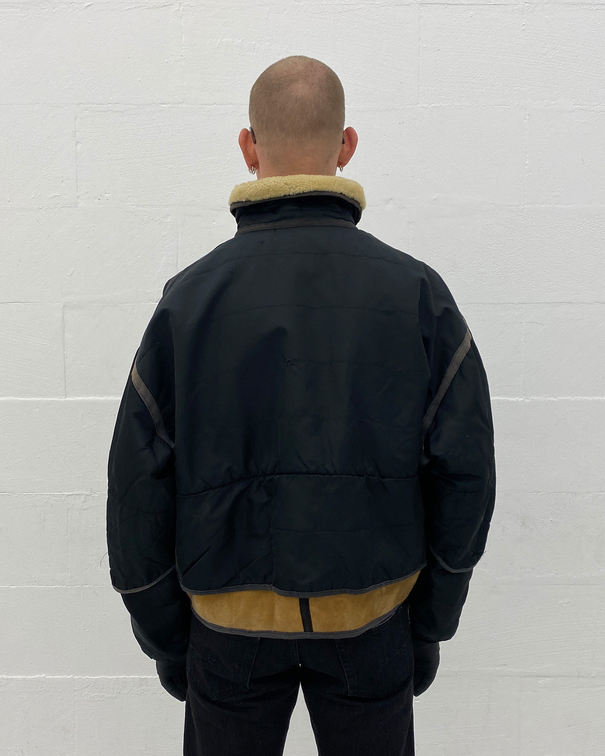 Chevignon 1980s Cosmos Jacket Black – knudpeters