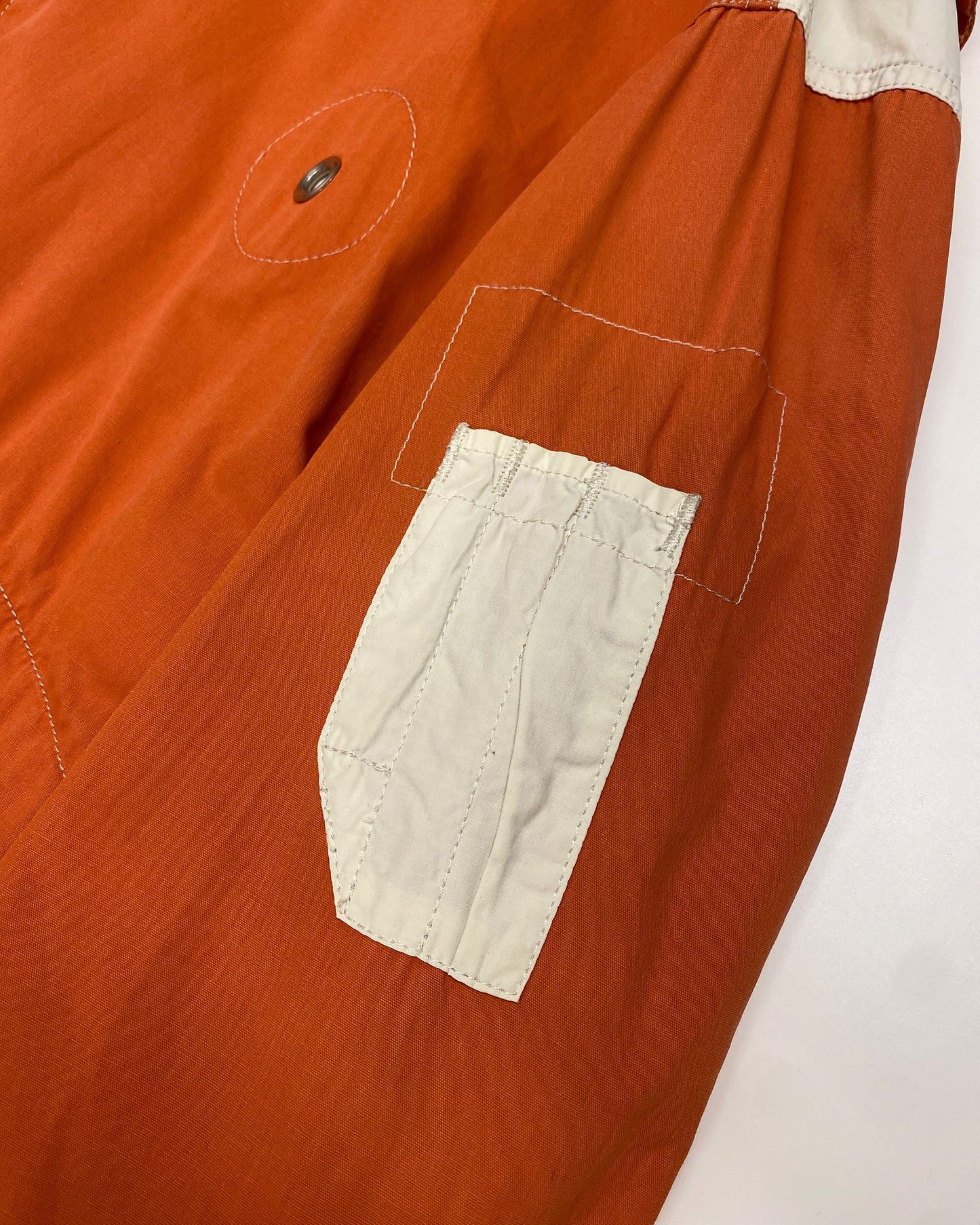 Chevignon 1990s Oversized Light Sport Jacket Orange