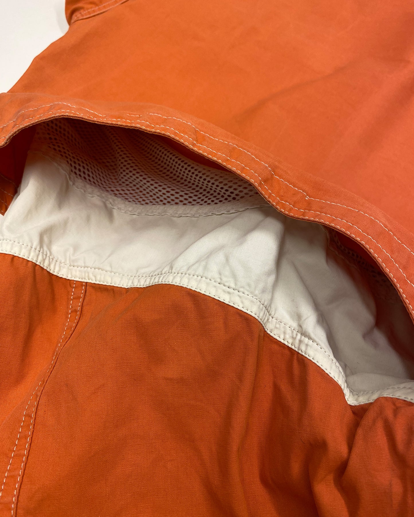 Chevignon 1990s Oversized Light Sport Jacket Orange