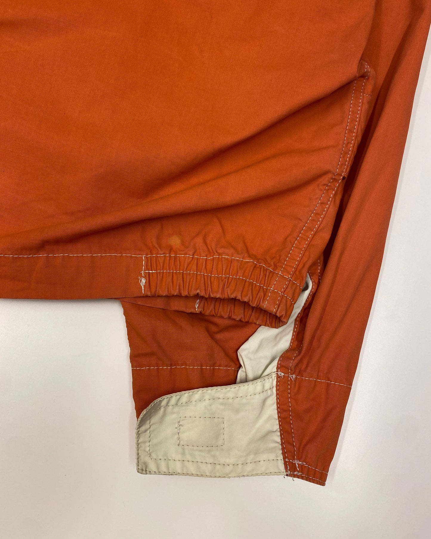 Chevignon 1990s Oversized Light Sport Jacket Orange