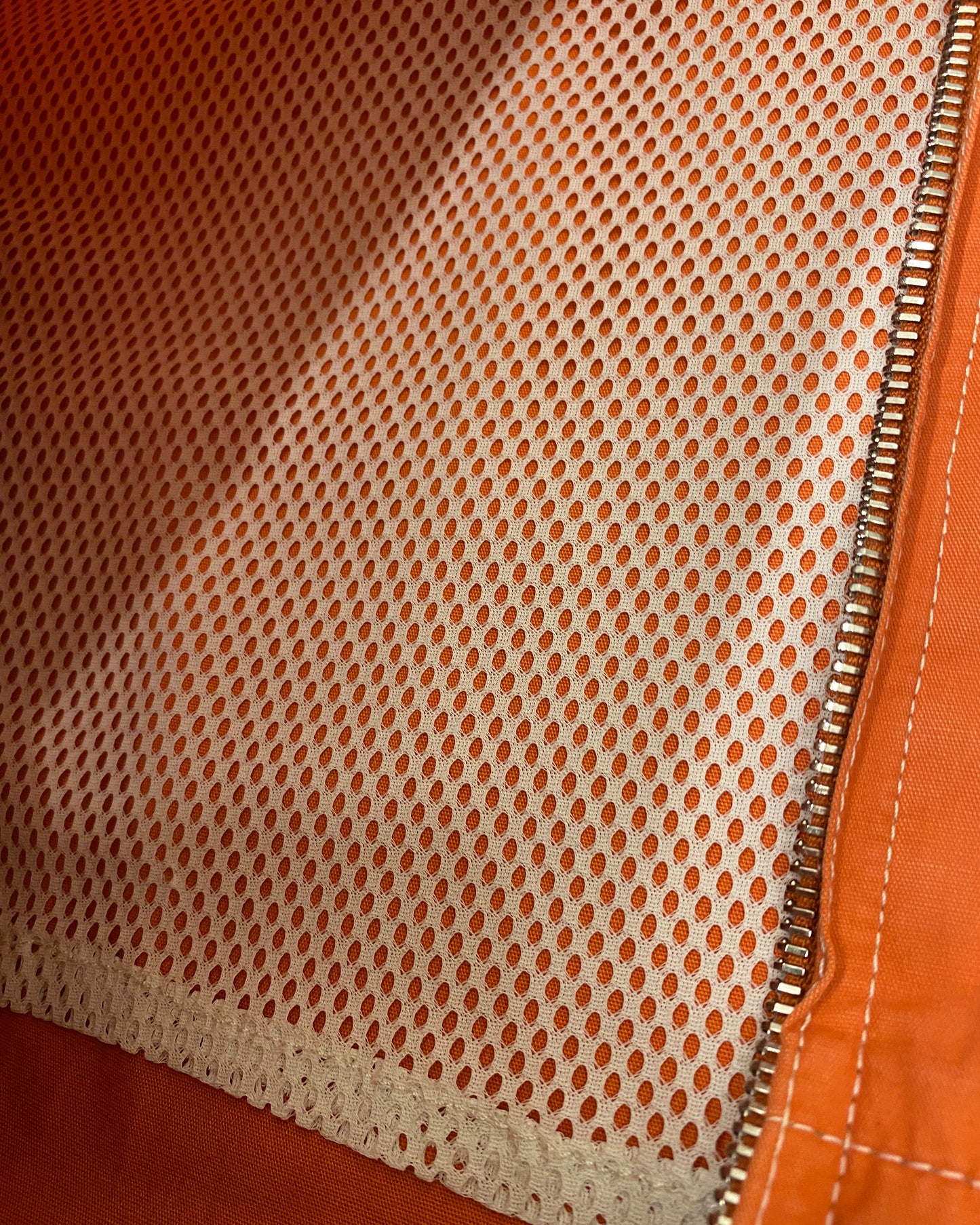 Chevignon 1990s Oversized Light Sport Jacket Orange