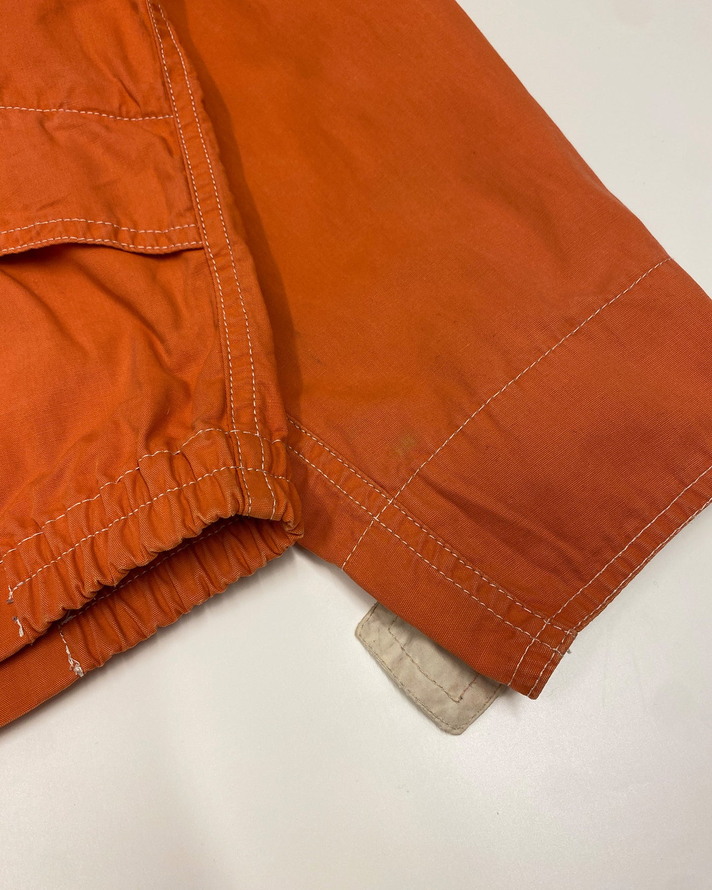 Chevignon 1990s Oversized Light Sport Jacket Orange