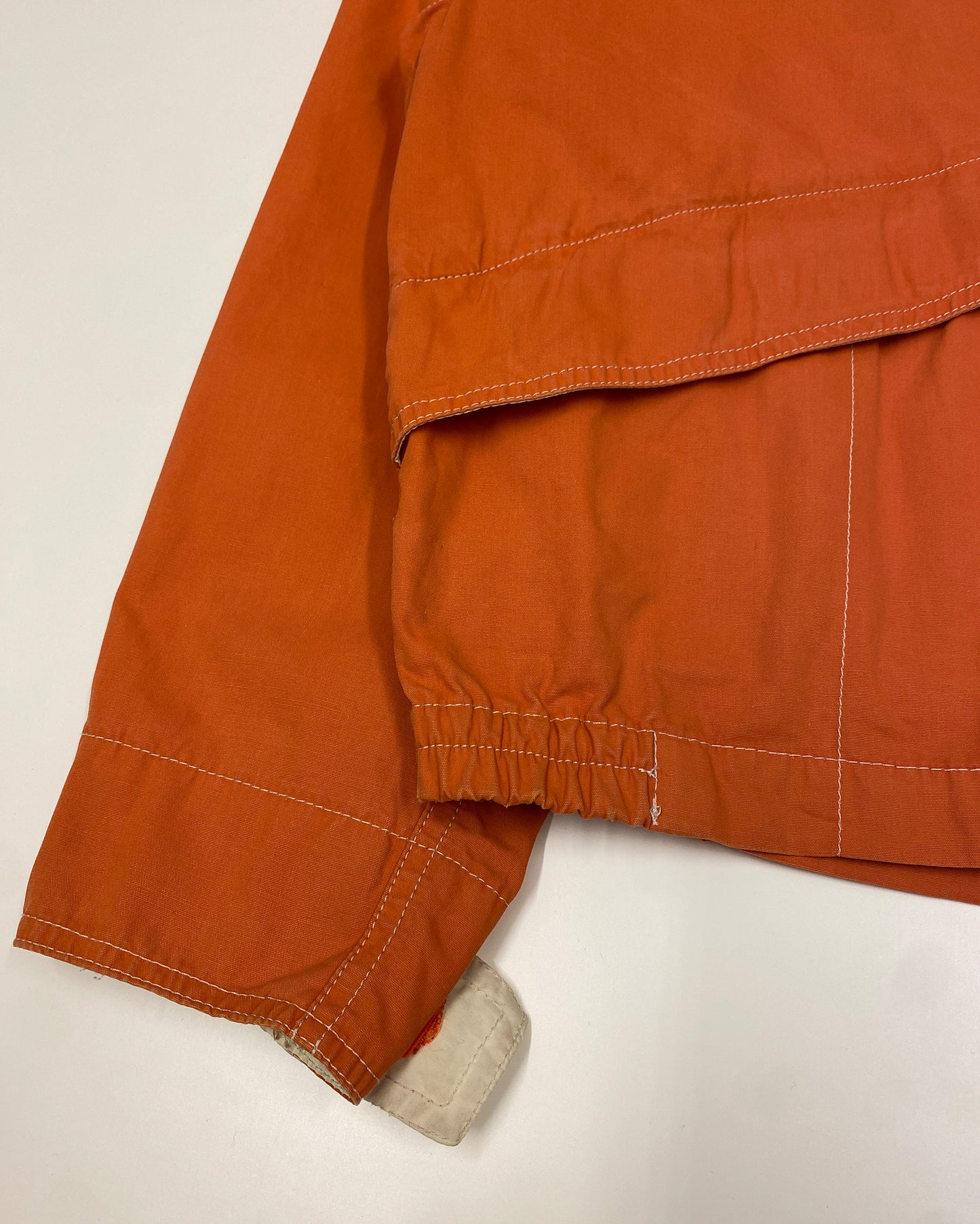 Chevignon 1990s Oversized Light Sport Jacket Orange