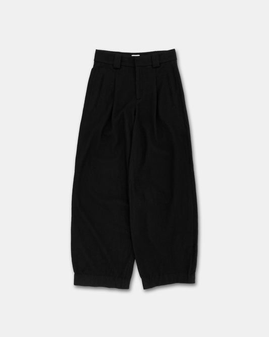 Closed 2020s Wool Wide Pants Black