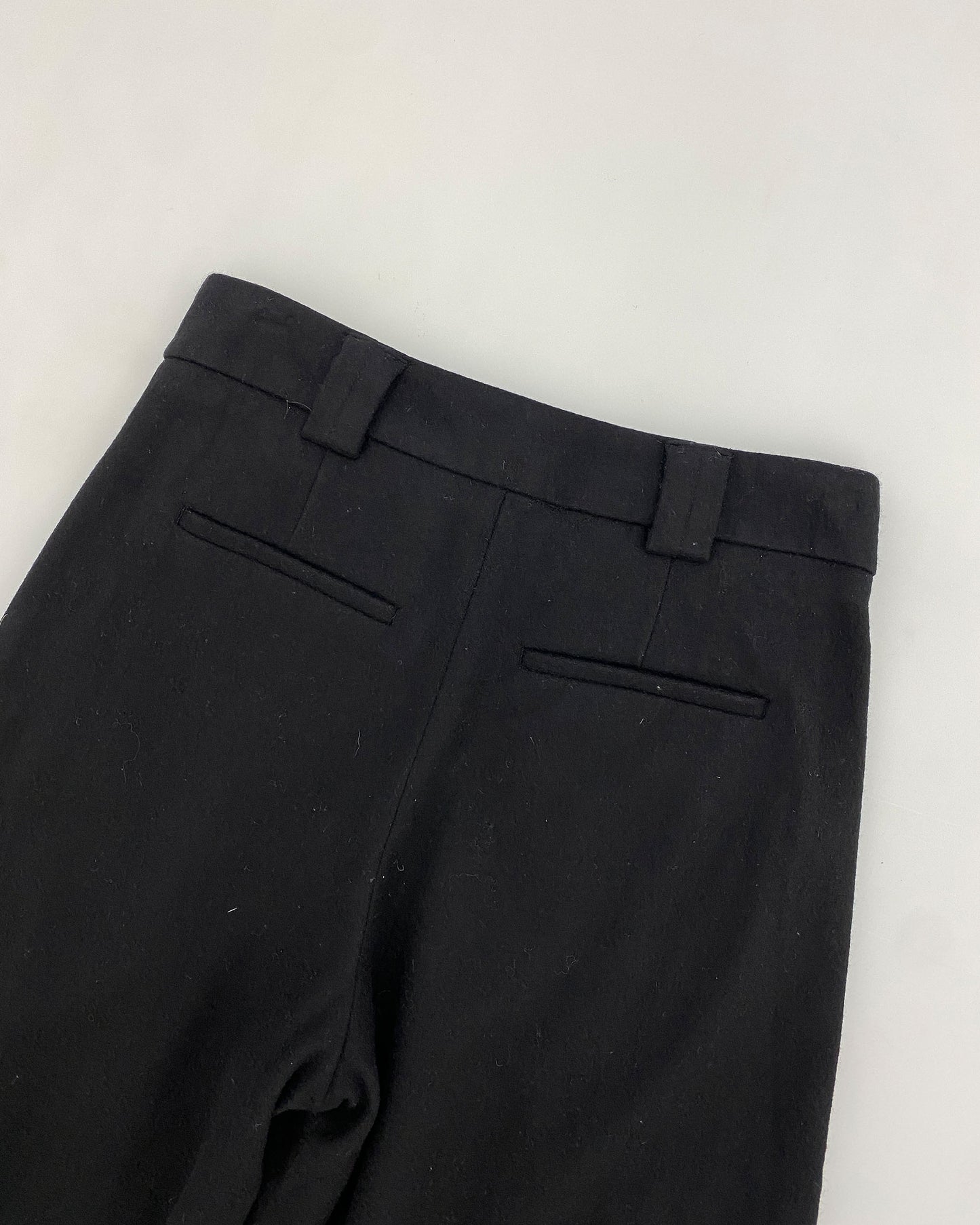 Closed 2020s Wool Wide Pants Black