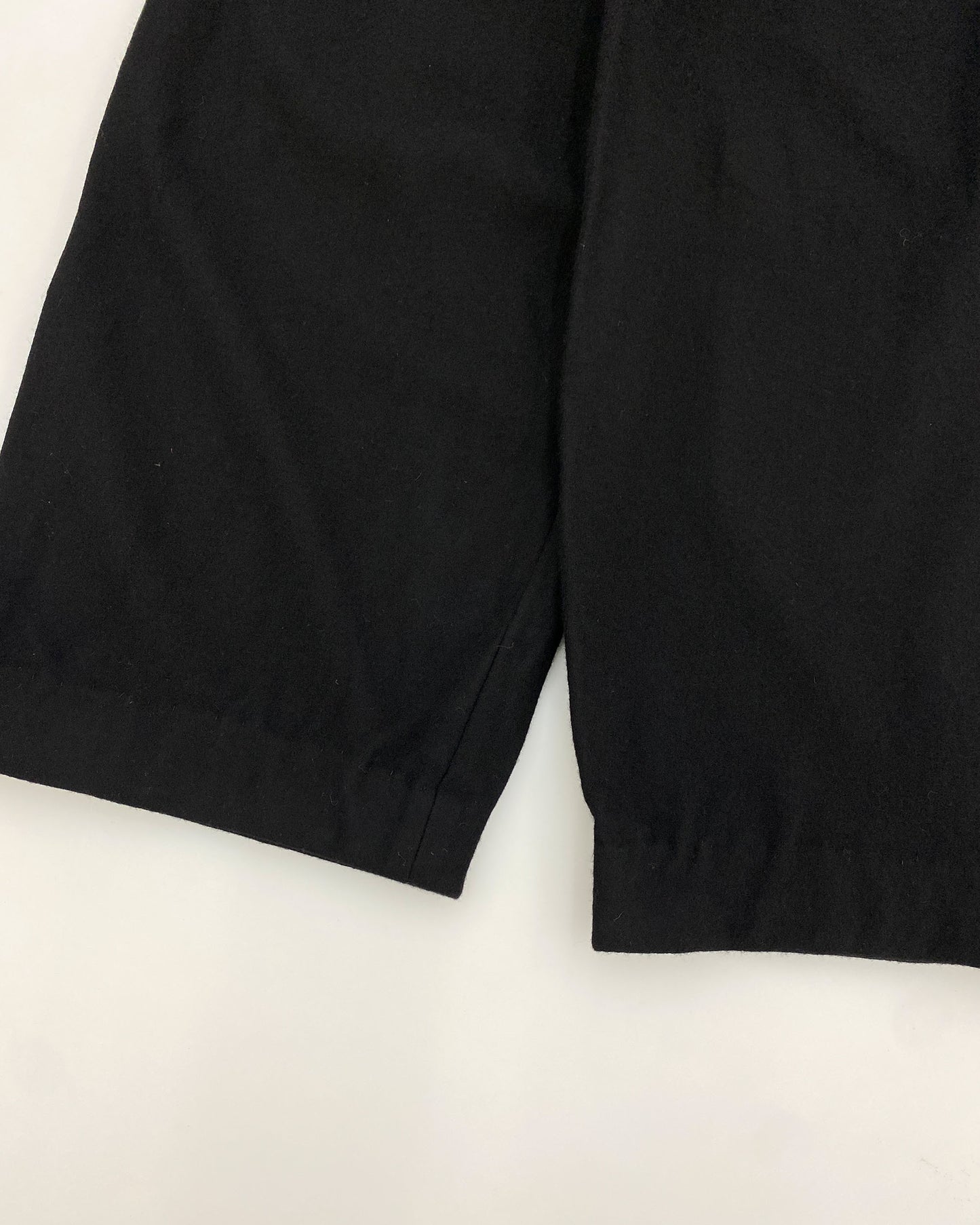 Closed 2020s Wool Wide Pants Black