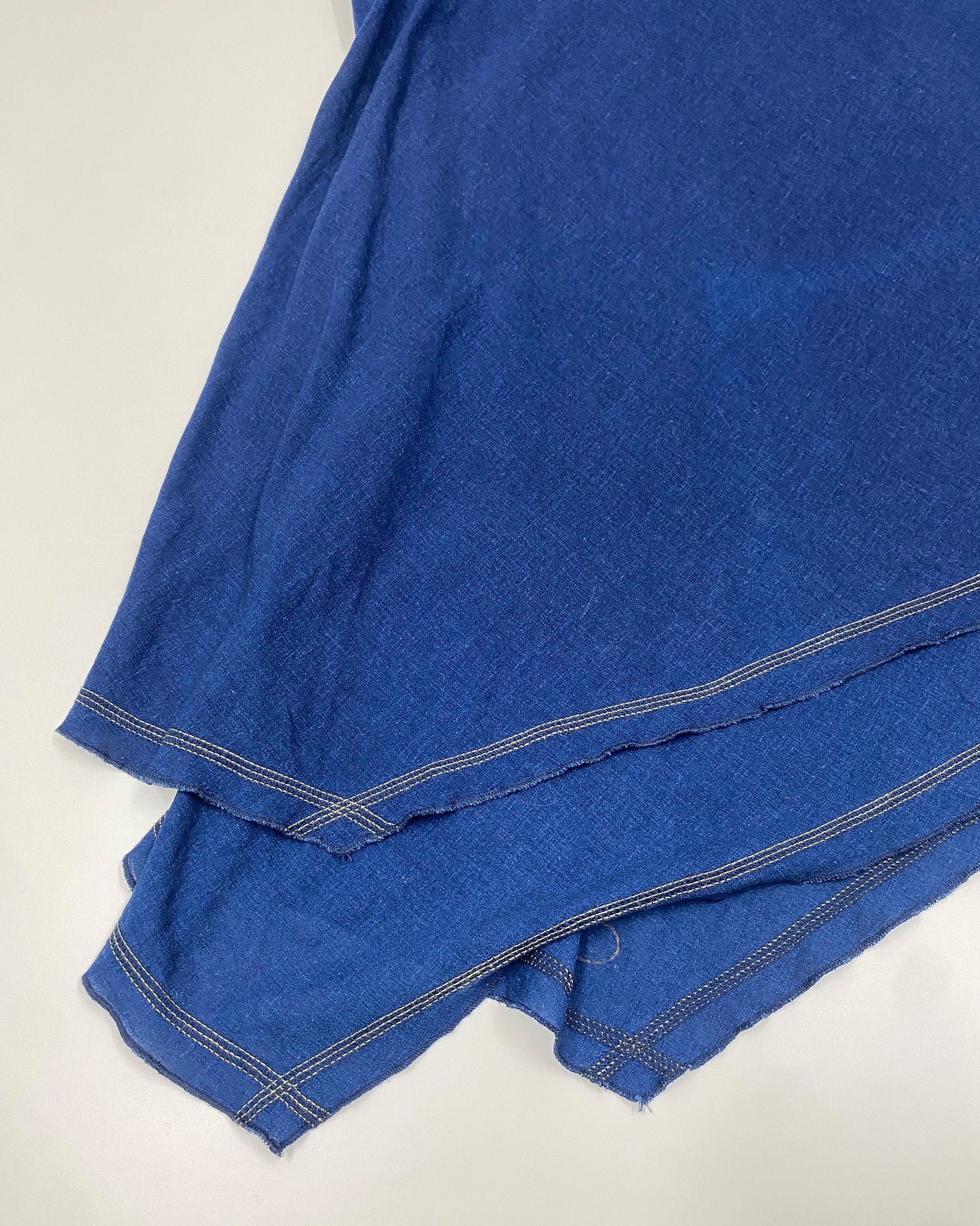 Cop Copine 2000s Stone Washed Spaghetti Straps Dress Blue